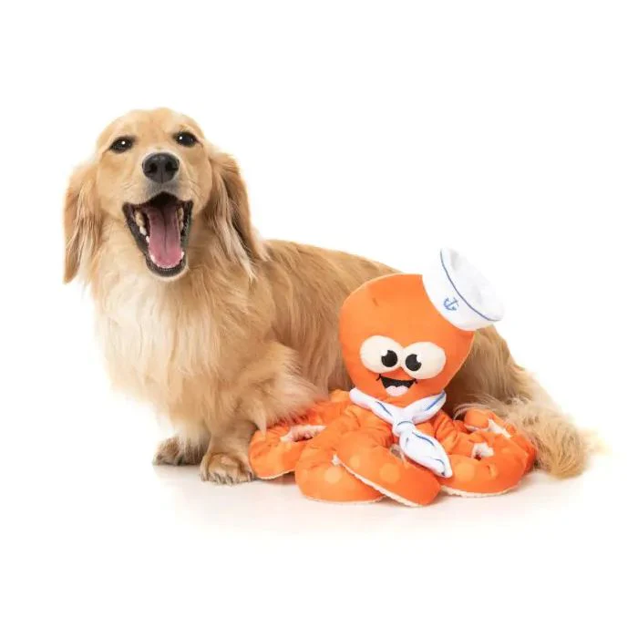 FuzzYard Dog Toy Sailor Squiggles Octopus - Image 2