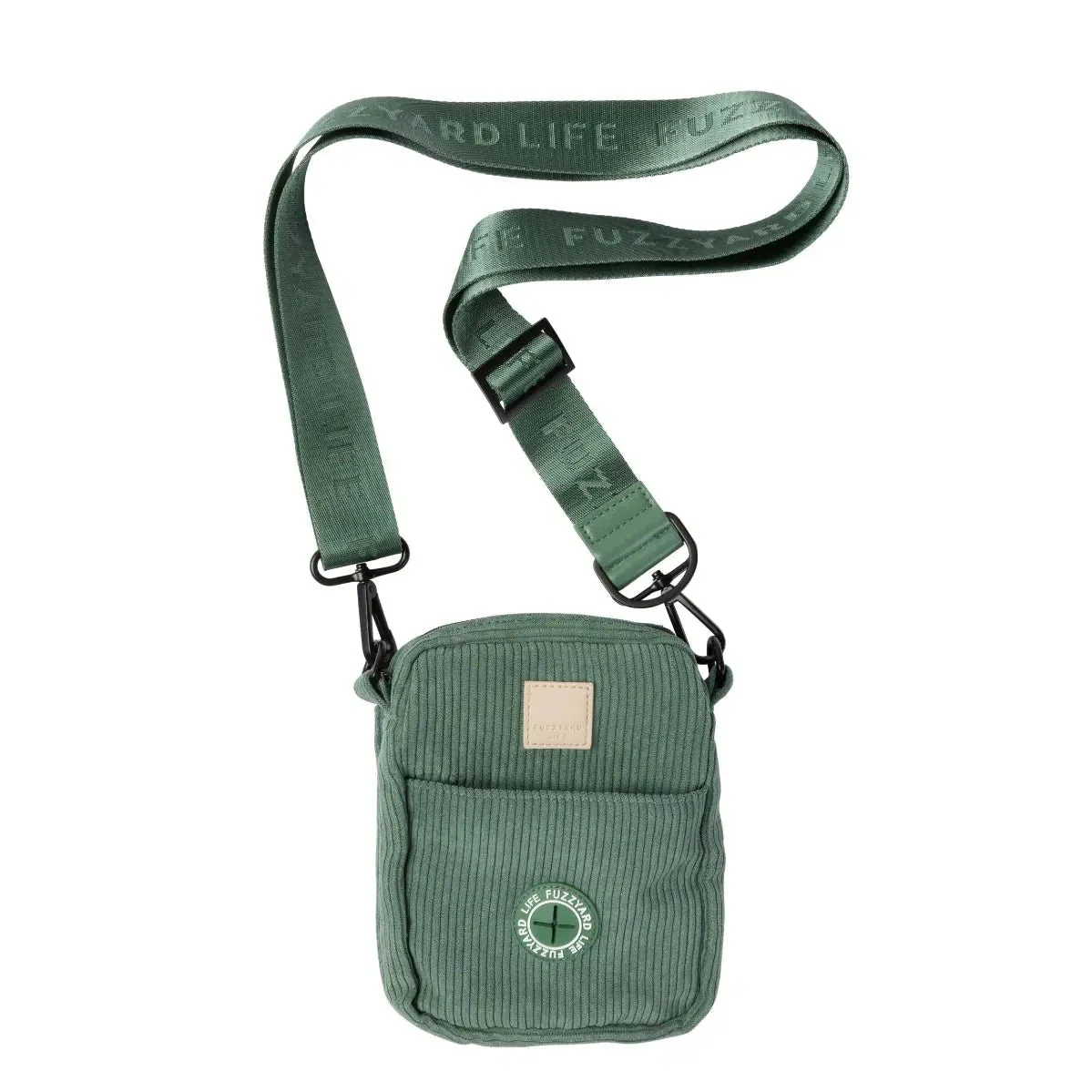FuzzYard Life Corduroy Cross Body Bag Myrtle Green - Image 4