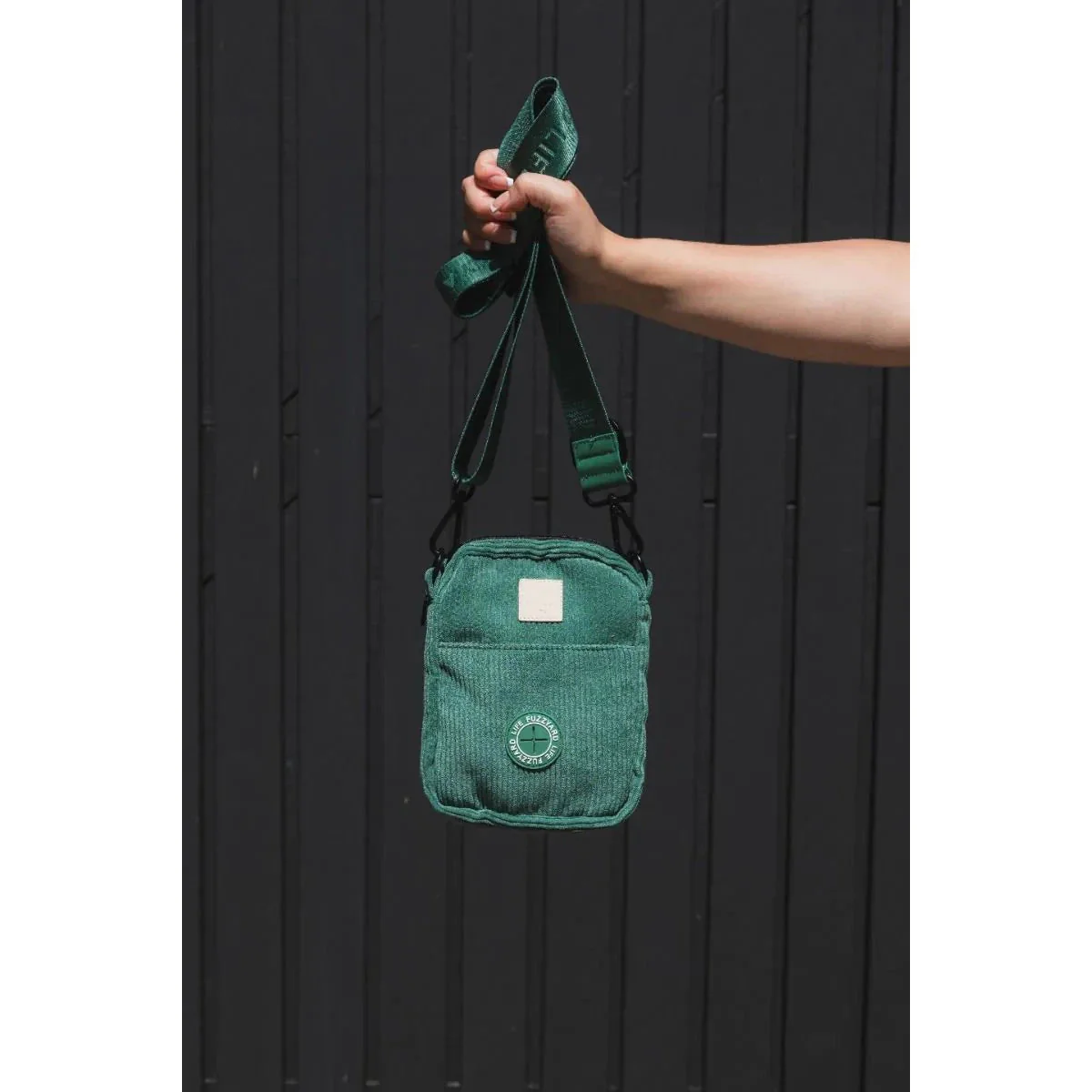FuzzYard Life Corduroy Cross Body Bag Myrtle Green - Image 5