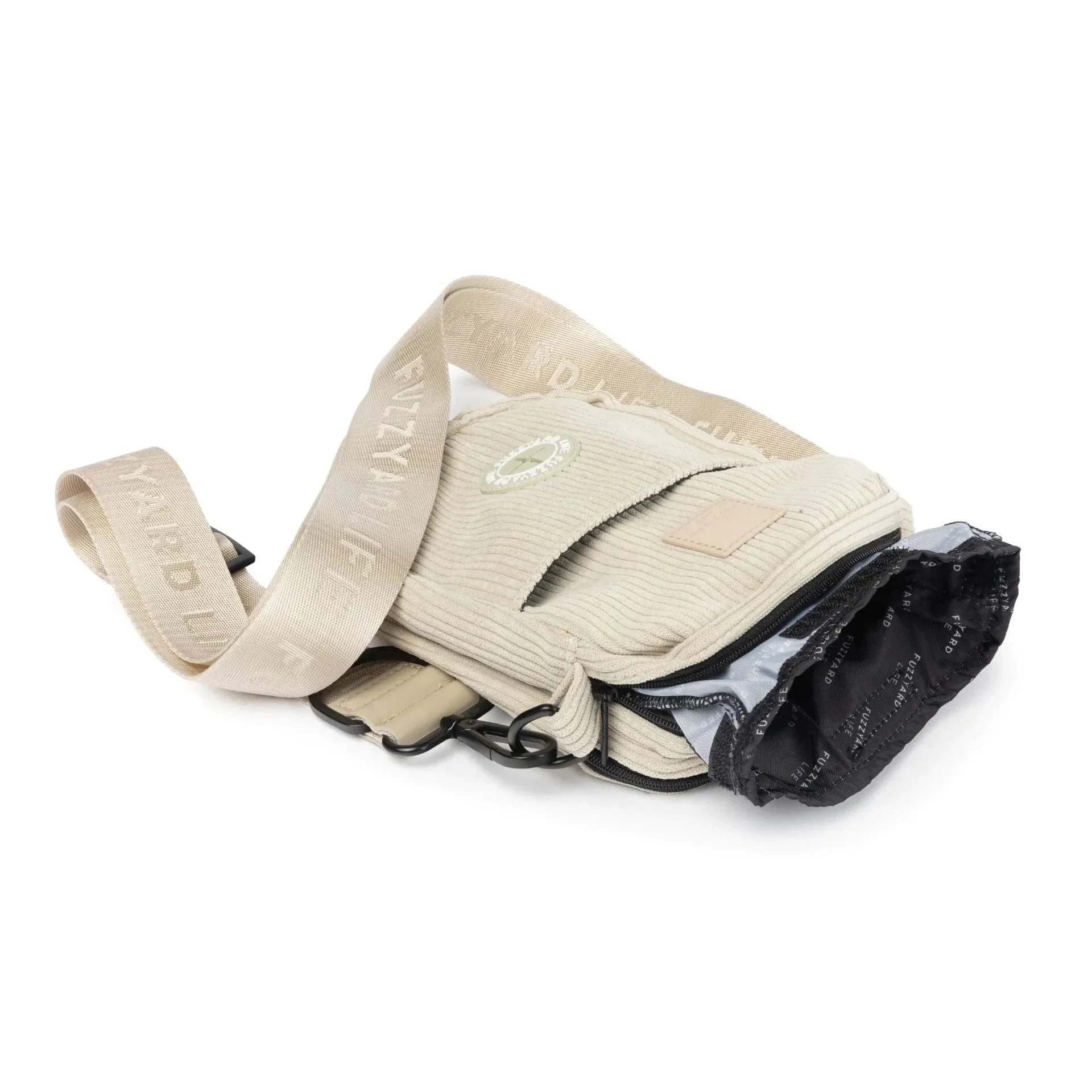 FuzzYard Life Corduroy Cross Body Bag Sandstone - Image 2