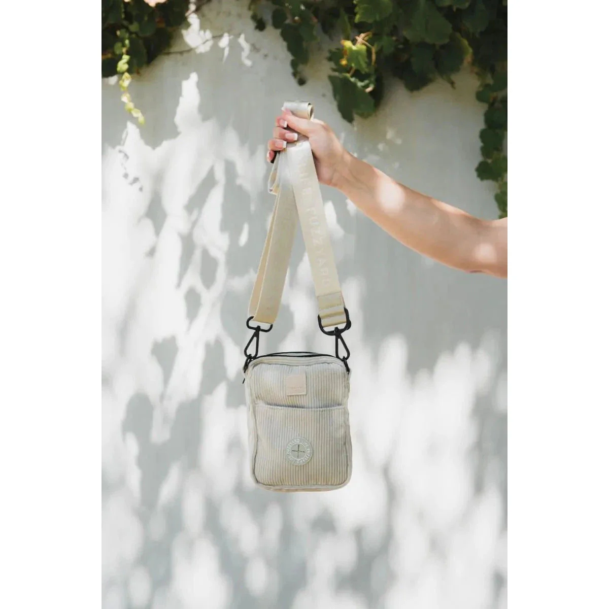 FuzzYard Life Corduroy Cross Body Bag Sandstone - Image 5