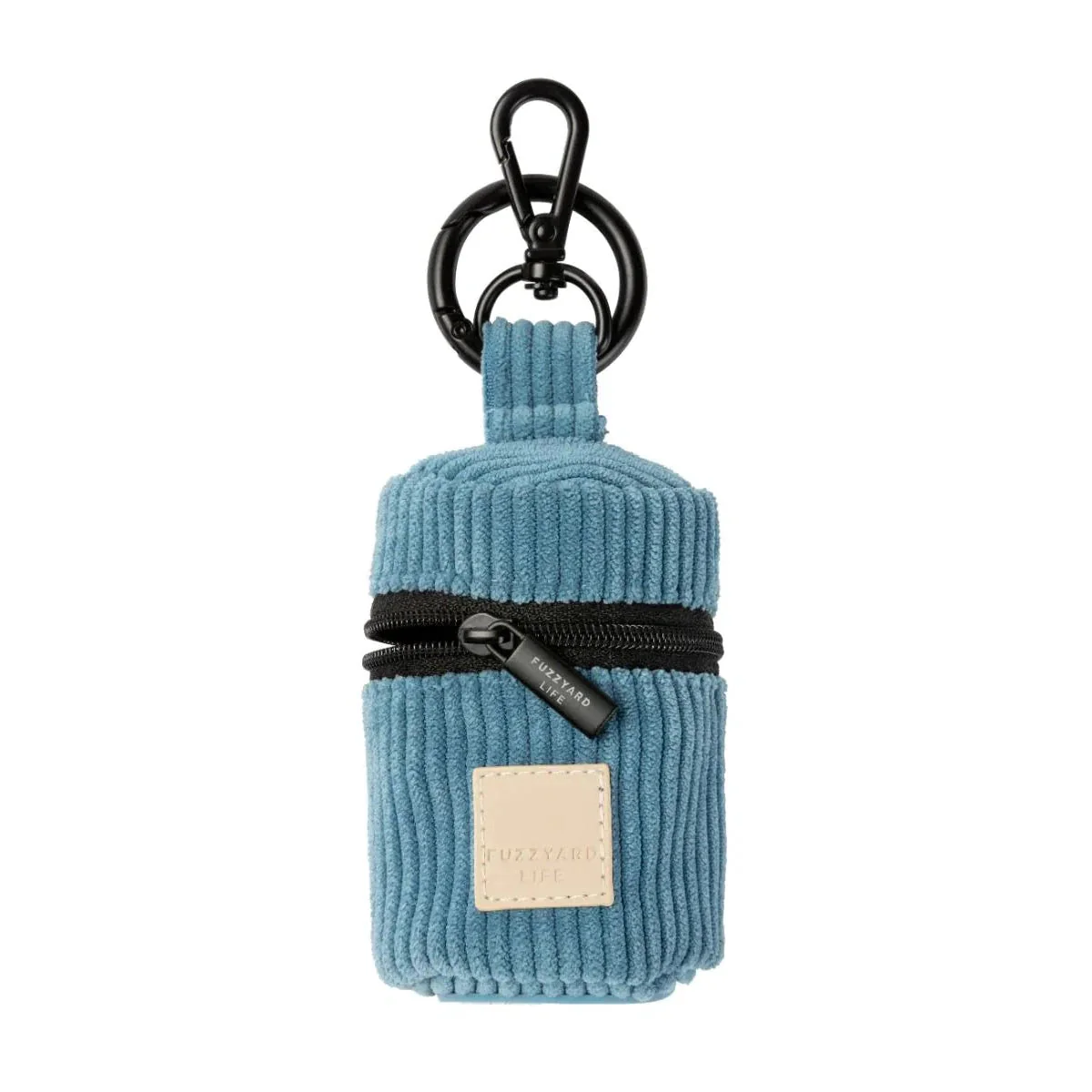 FuzzYard Life Corduroy Poop Bag Dispenser French Blue - Image 2