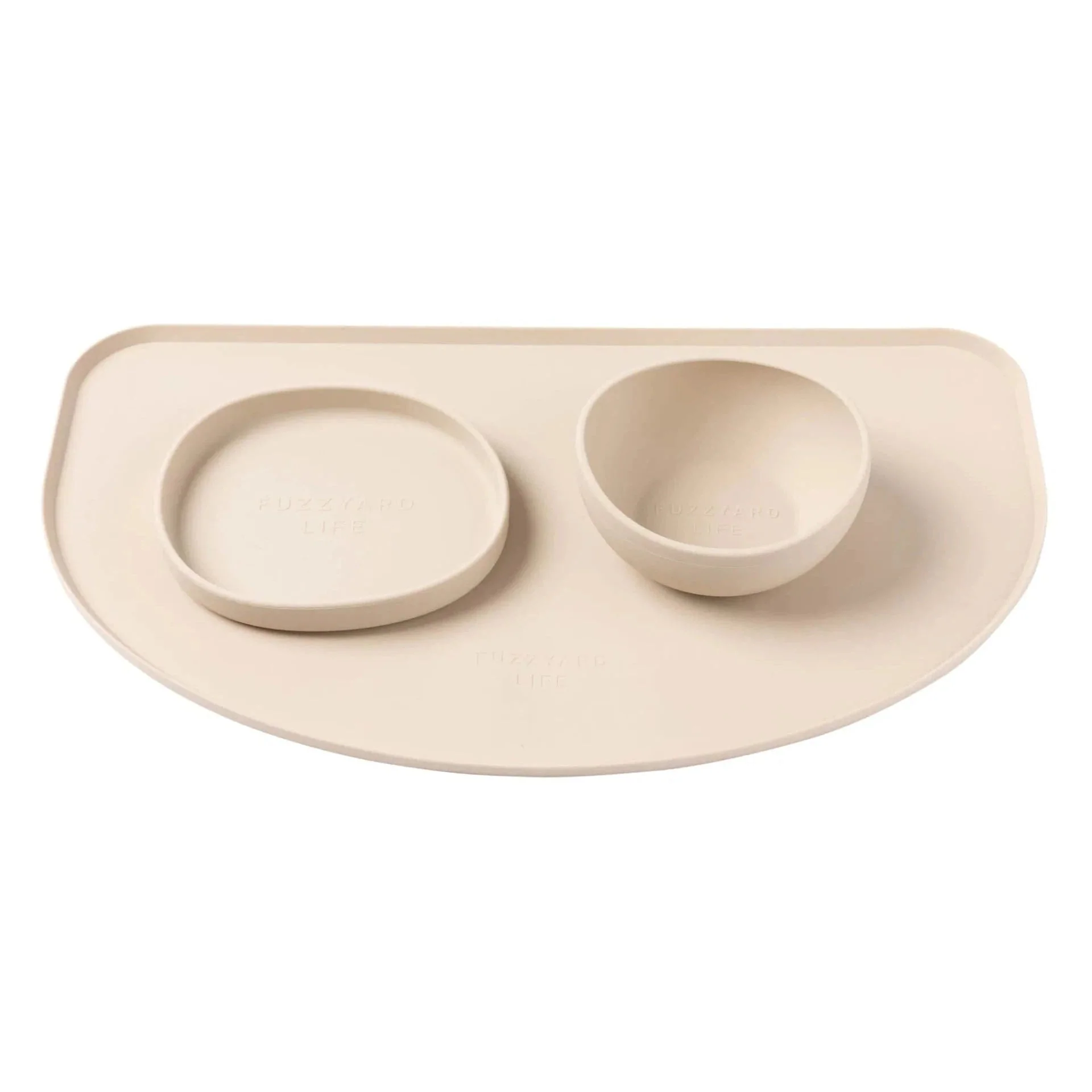 FuzzYard Life Silicone Feeding Mat Sandstone - Image 3