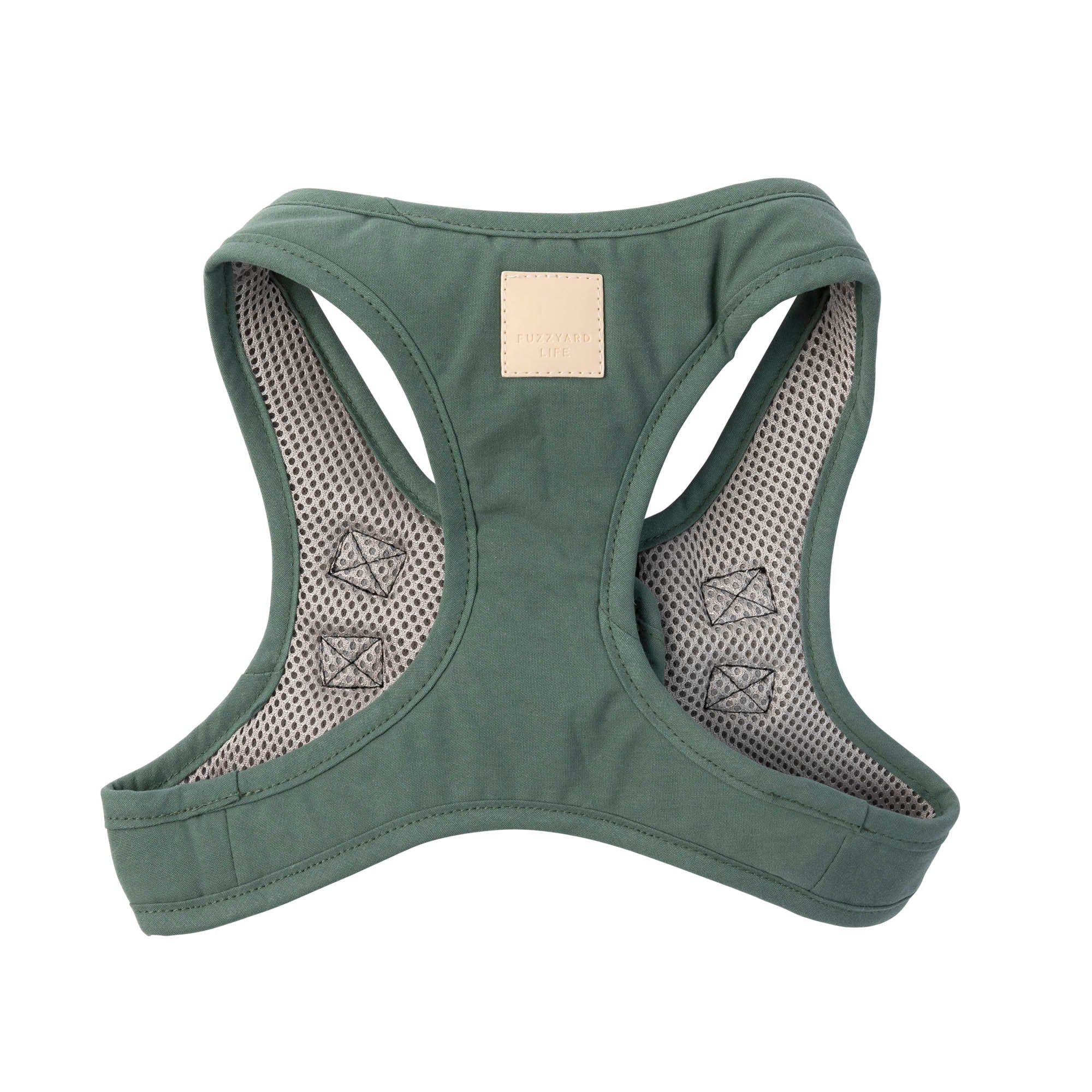 FuzzYard Life Step In Dog Harness Myrtle Green Extra Small