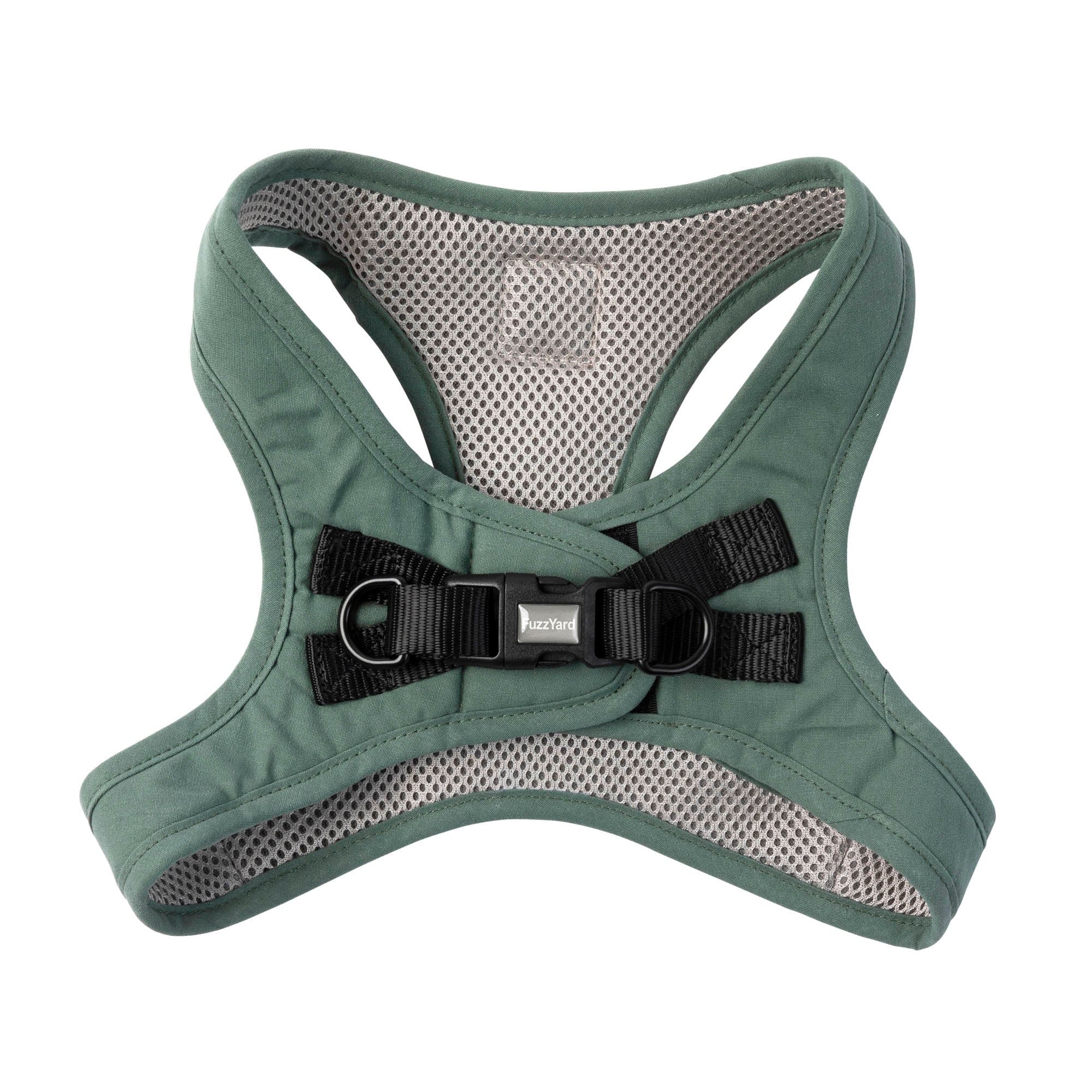 FuzzYard Life Step In Dog Harness Myrtle Green Small - Image 2