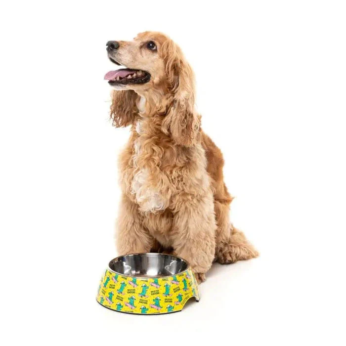 FuzzYard Sk8ter Gator Dog Bowl Large - Image 2