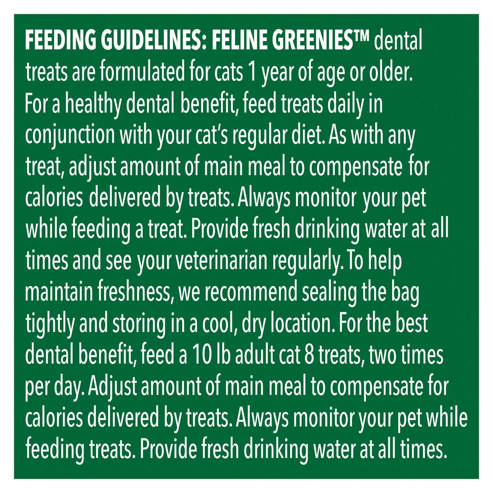 Greenies Cat Dental Treats Oven Roasted Chicken 130g - Image 6