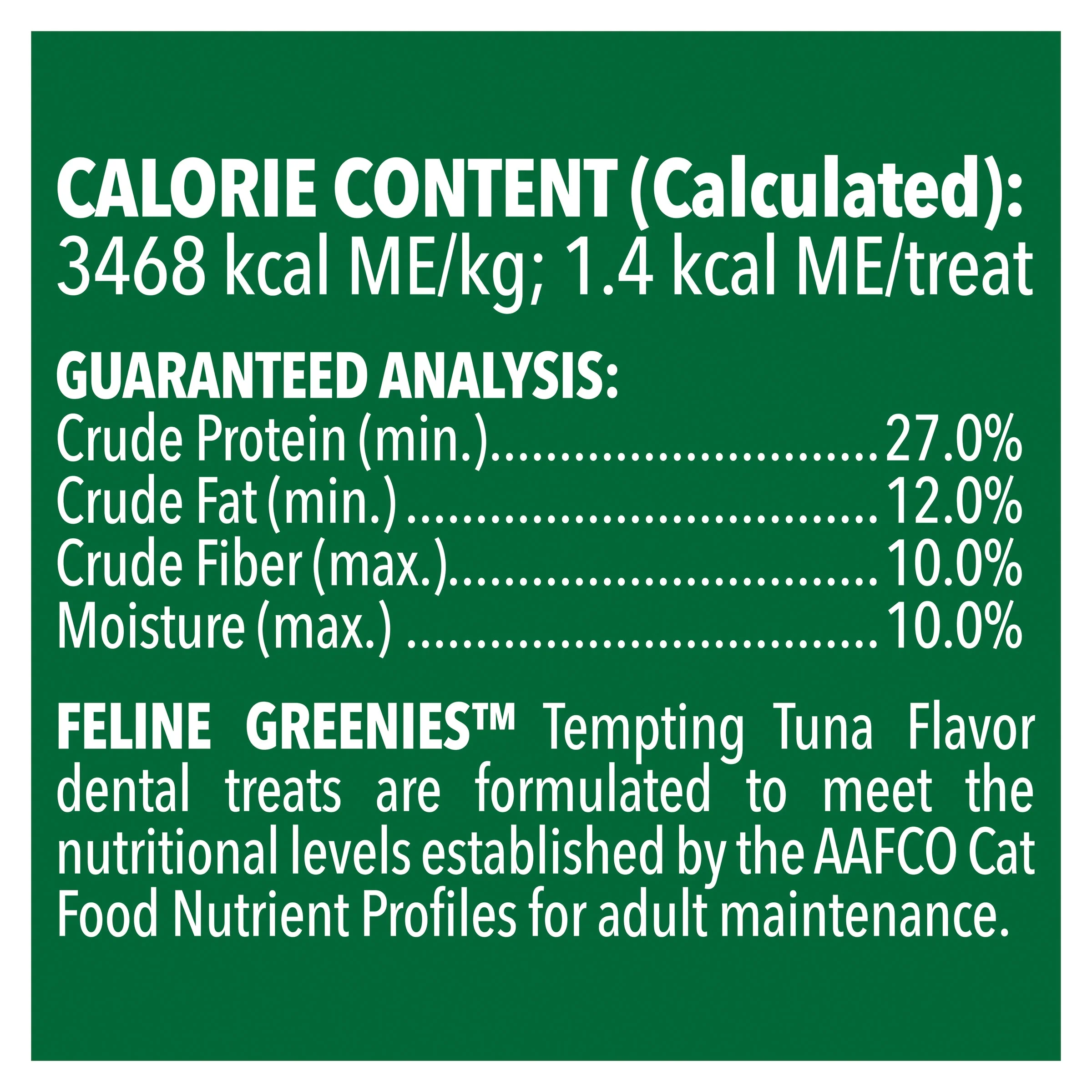 Greenies Cat Dental Treats Tempting Tuna 130g - Image 7