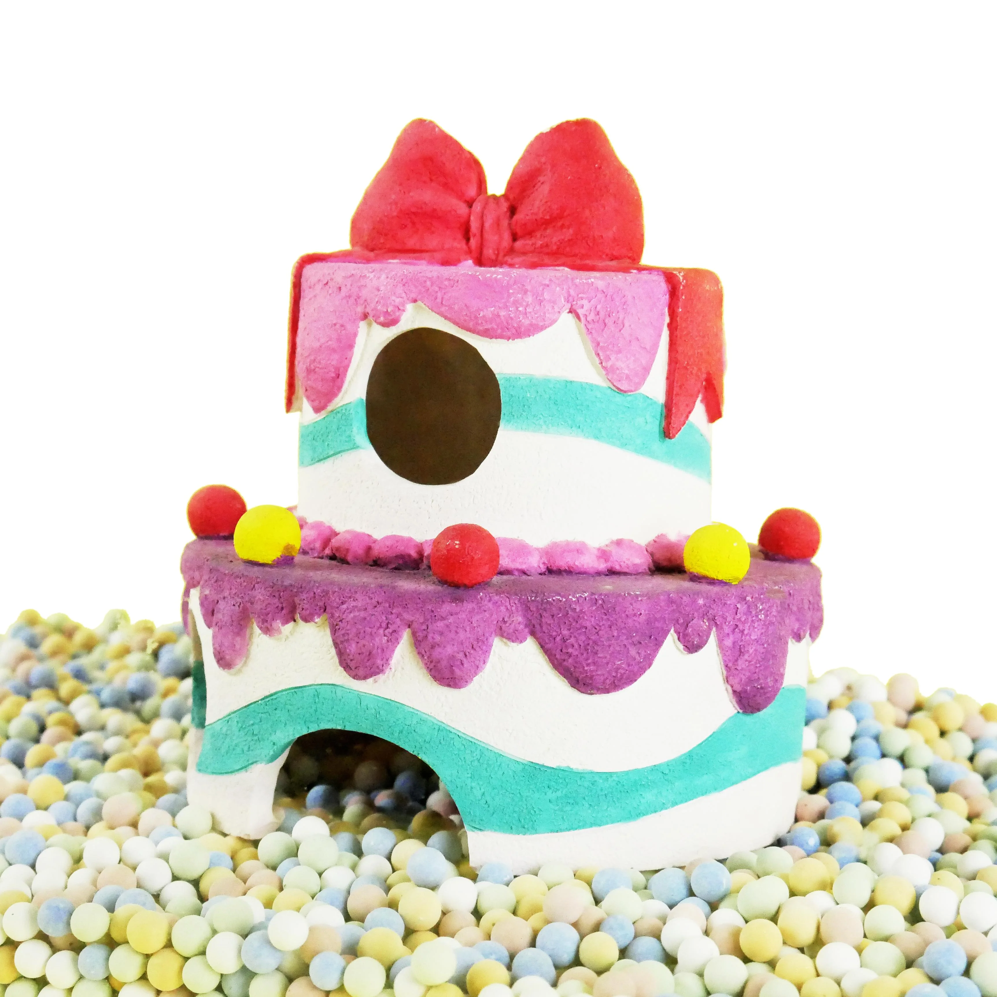 Happy Deko Princess Bakery Cake Fish Tank Ornament - Image 5