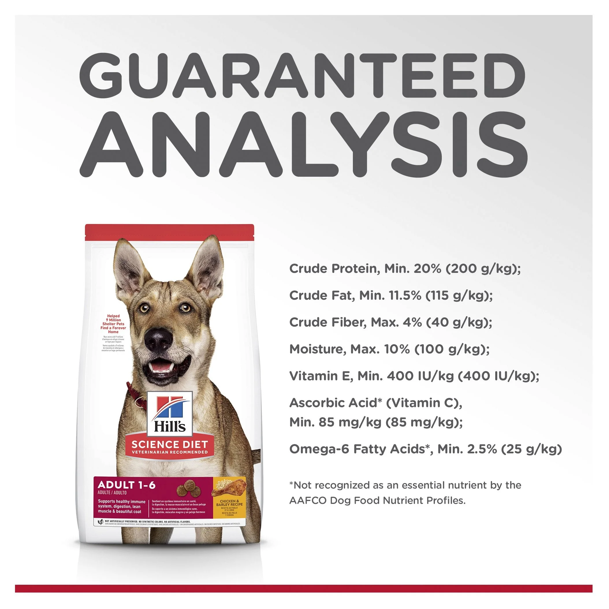 Hills Science Diet Adult Chicken Dry Dog Food 7.5kg - Image 6