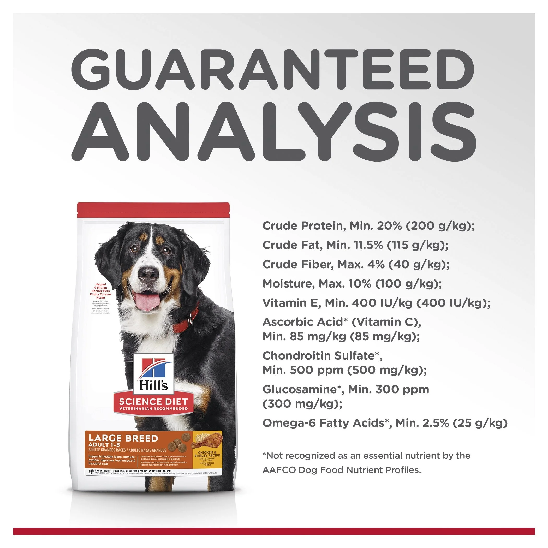 Hills Science Diet Large Breed Adult Chicken Dry Dog Food 12kg - Image 8
