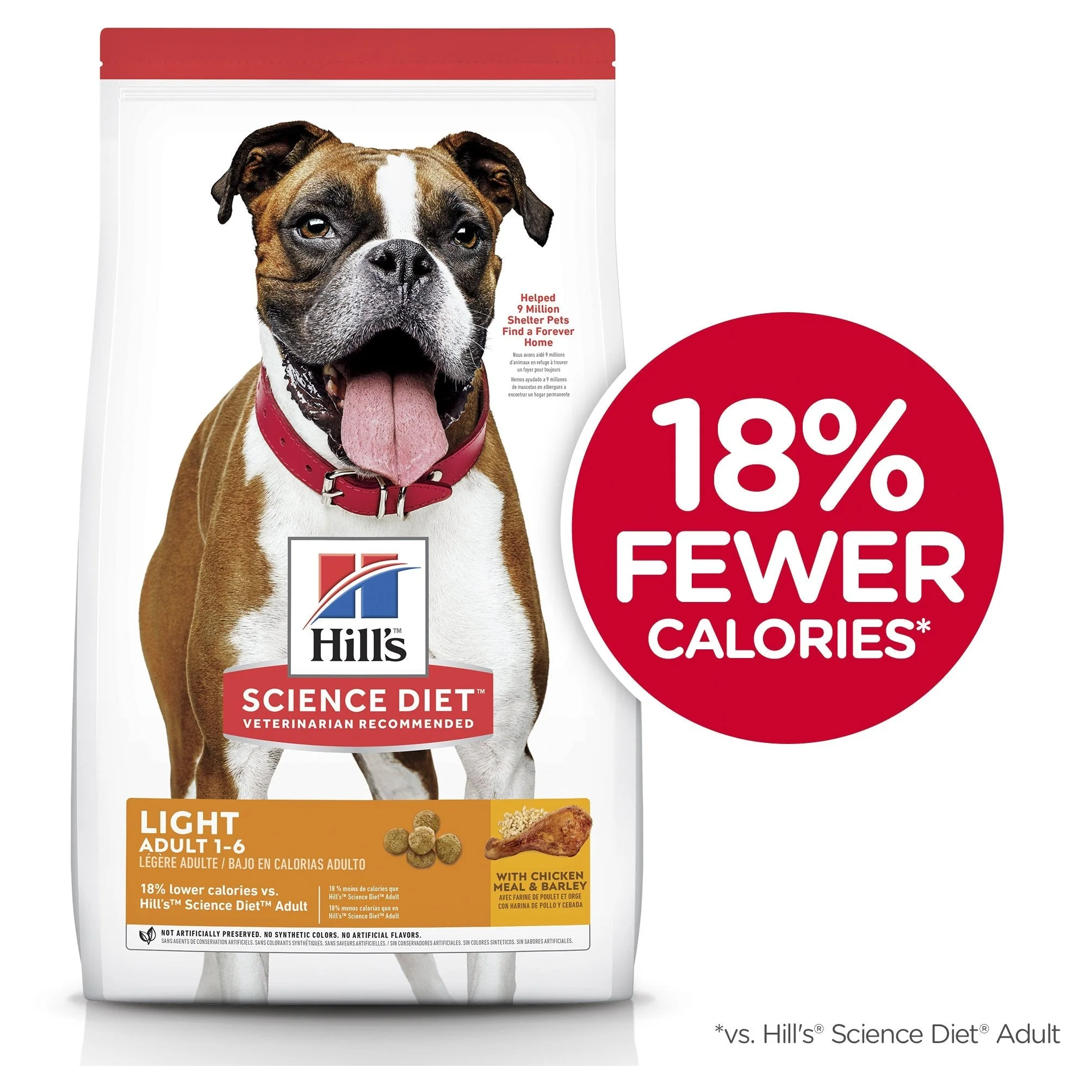 Hills Science Diet Light Adult Dry Dog Food 12kg - Image 10