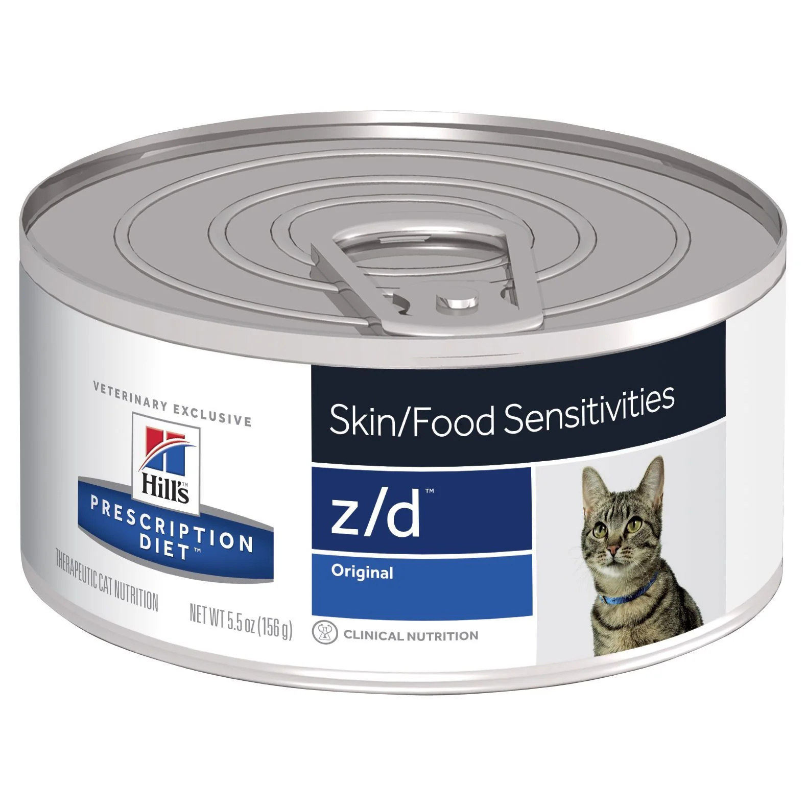 Hills Prescription Diet Cat z/d Skin/Food Sensitivities Original Wet Food 156g