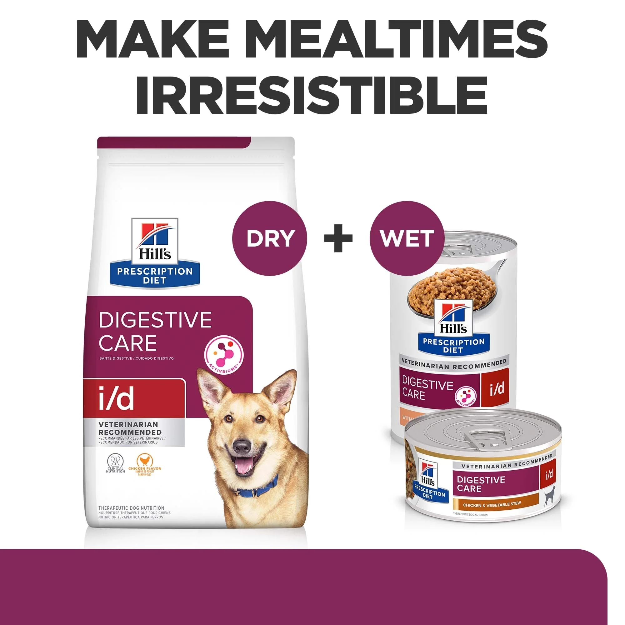 Hills Prescription Diet Dog i/d Digestive Care Chicken and Vegetable Stew Wet Food 156g - Image 7