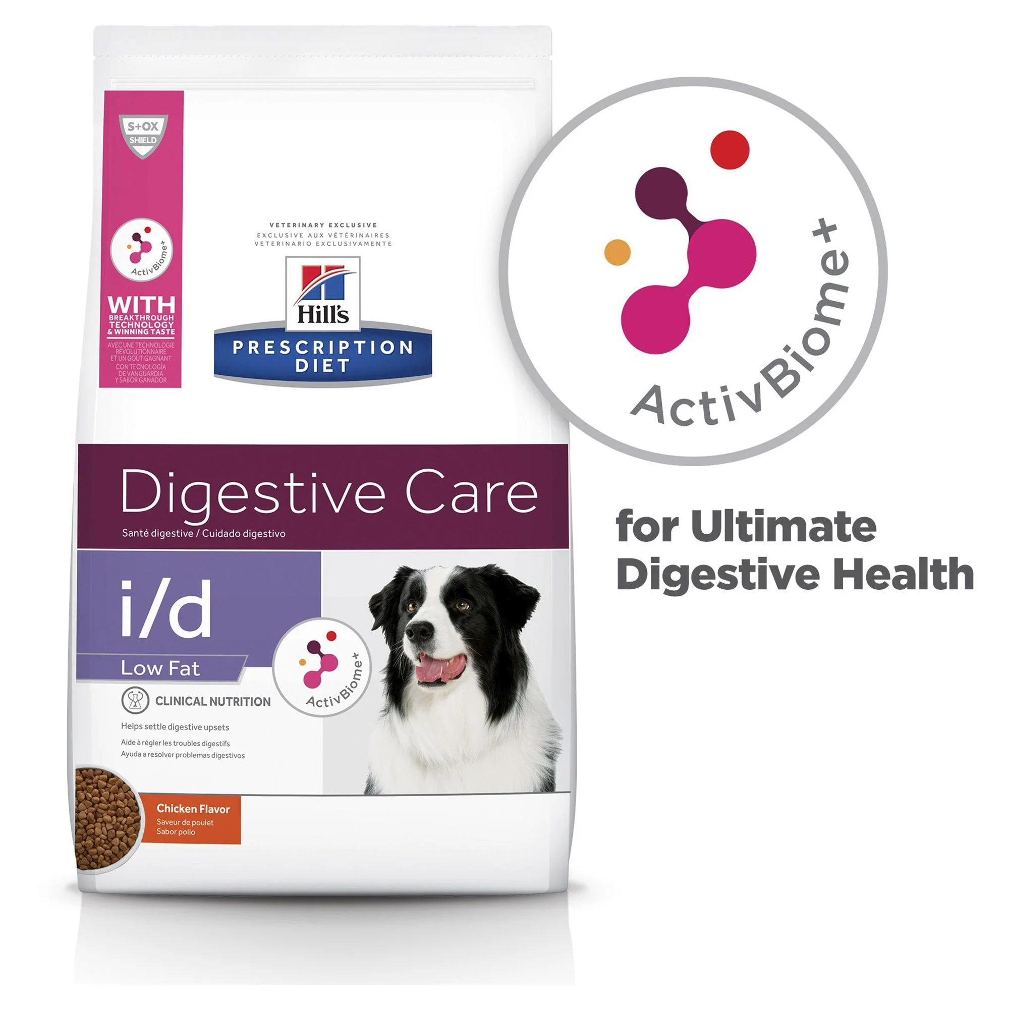 Hills Prescription Diet Dog i/d Low Fat Digestive Care Dry Food 3.85kg - Image 3
