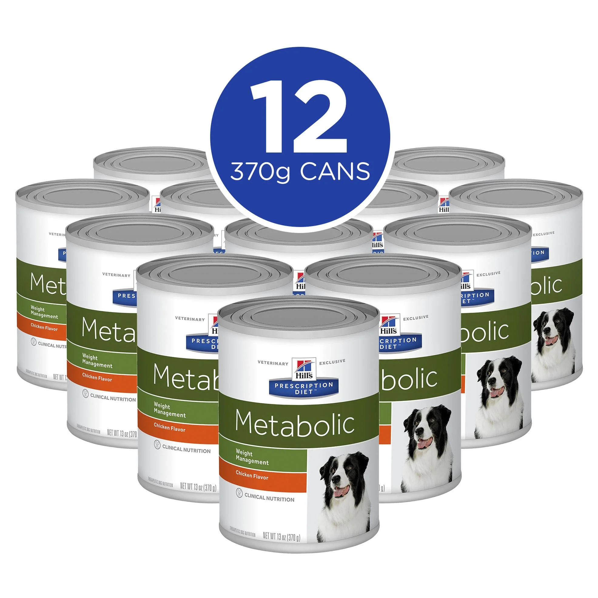 Hills Prescription Diet Dog Metabolic Weight Management Chicken Wet Food 370g x 12 - Image 4