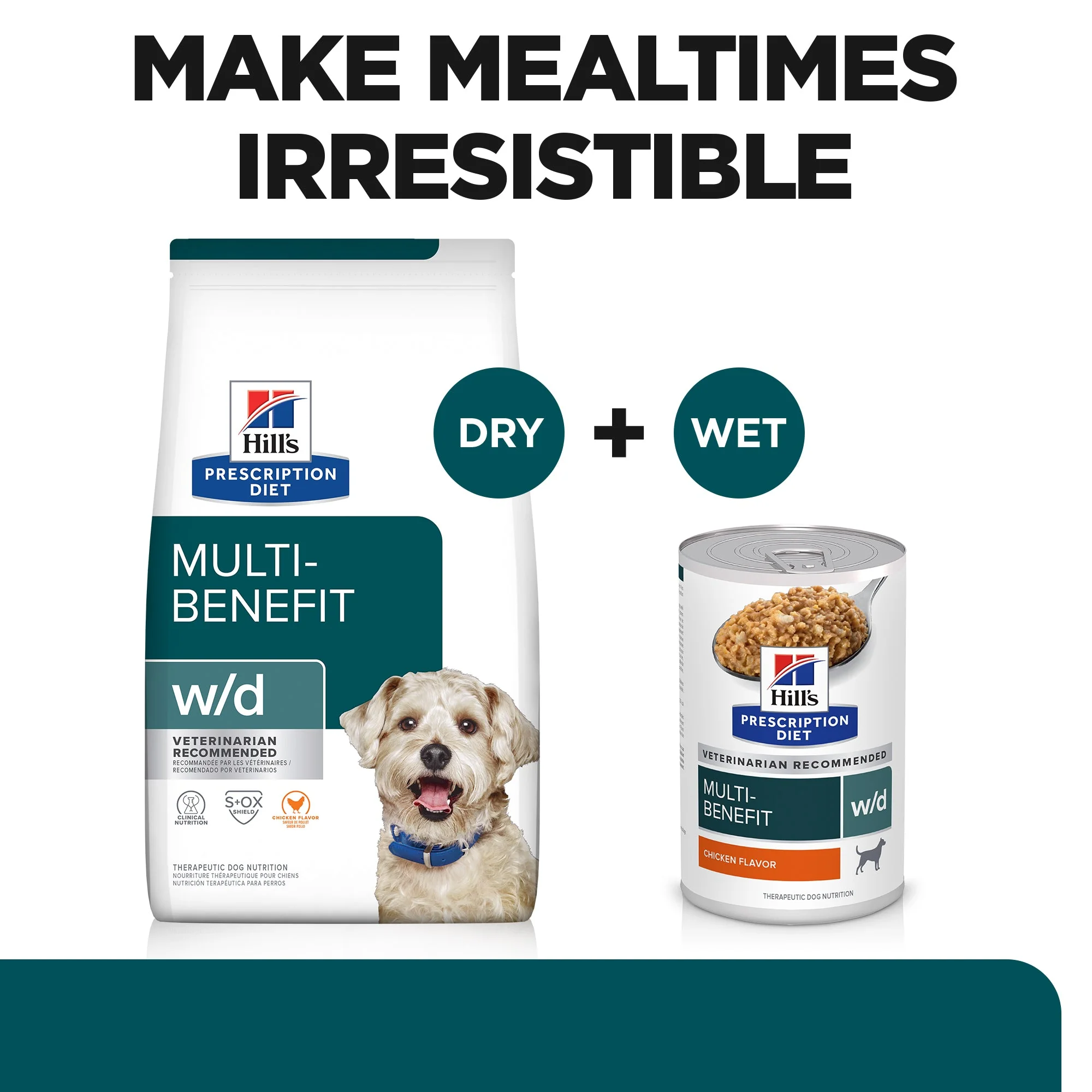 Hills Prescription Diet Dog w/d Multi-Benefit Dry Food 12.5kg - Image 7