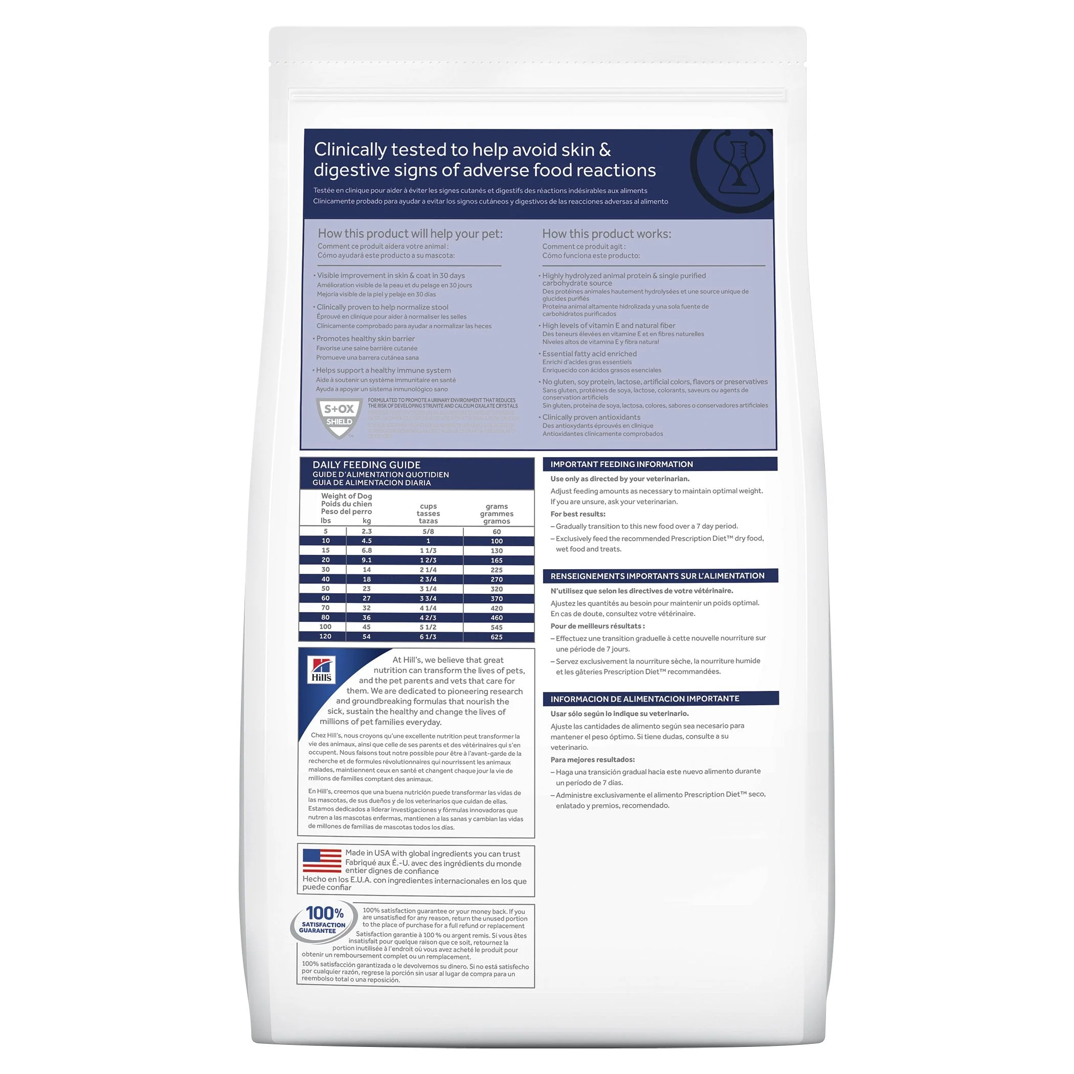 Hills Prescription Diet Dog z/d Skin/Food Sensitivities Dry Food 11.3kg - Image 2