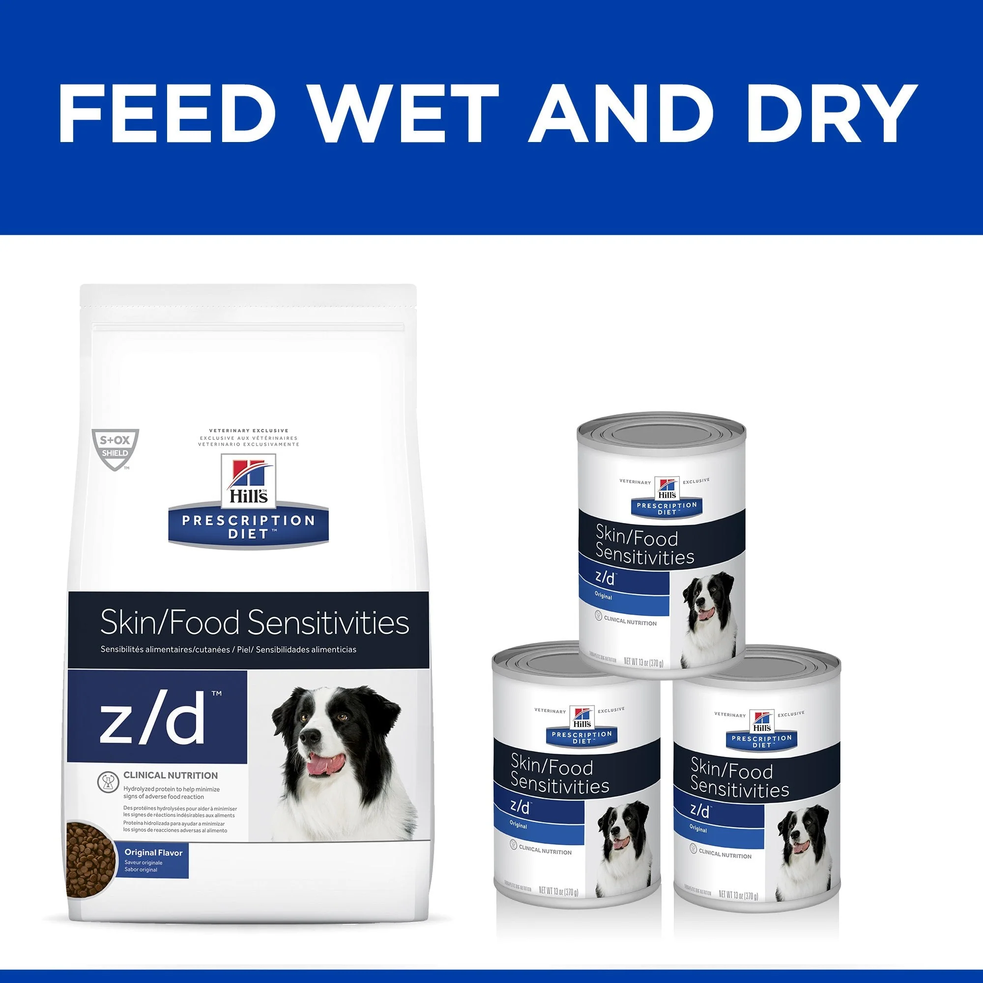 Hills Prescription Diet Dog z/d Skin/Food Sensitivities Dry Food 11.3kg - Image 4