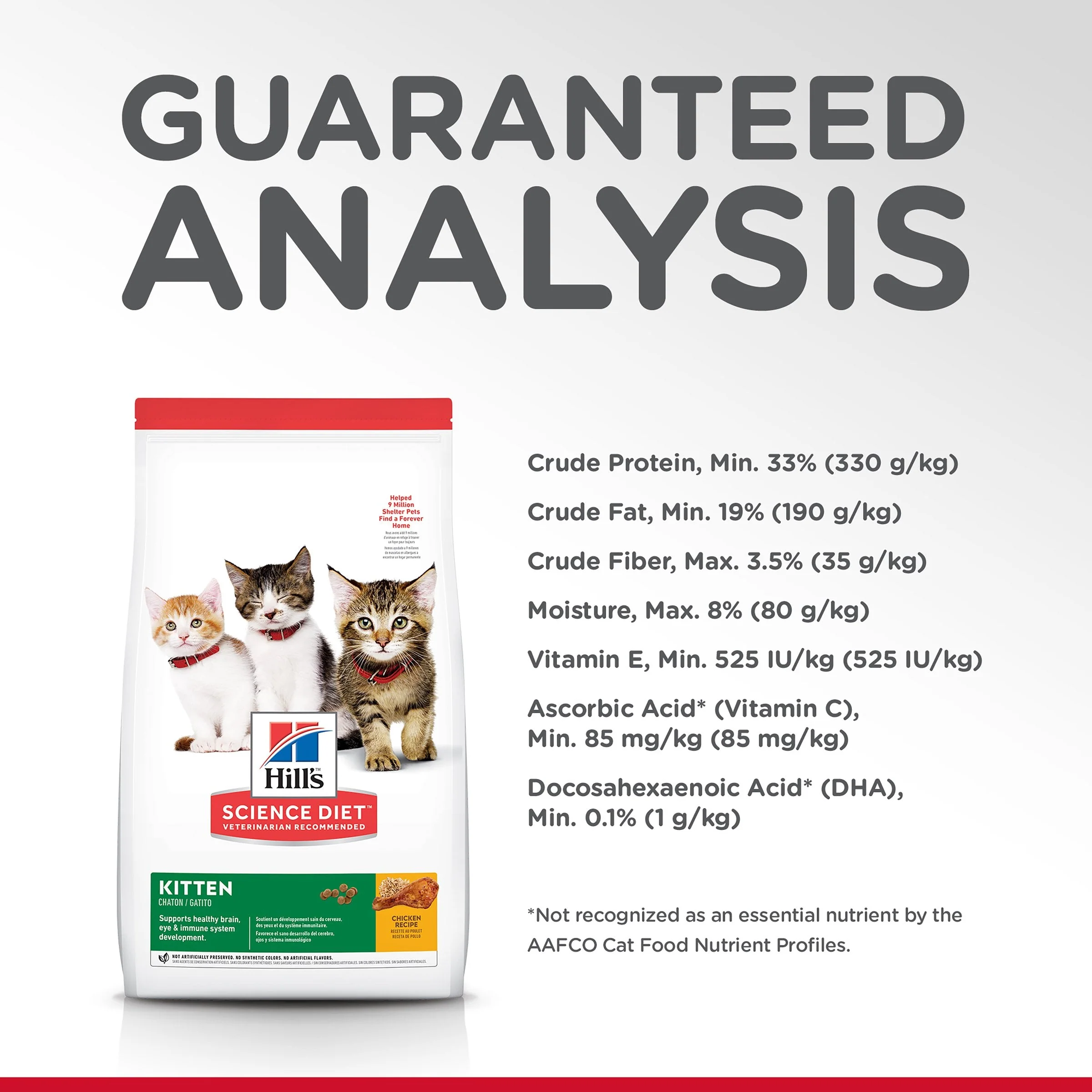 Hills Science Diet Kitten Dry Cat Food 1.58kg - Image 9