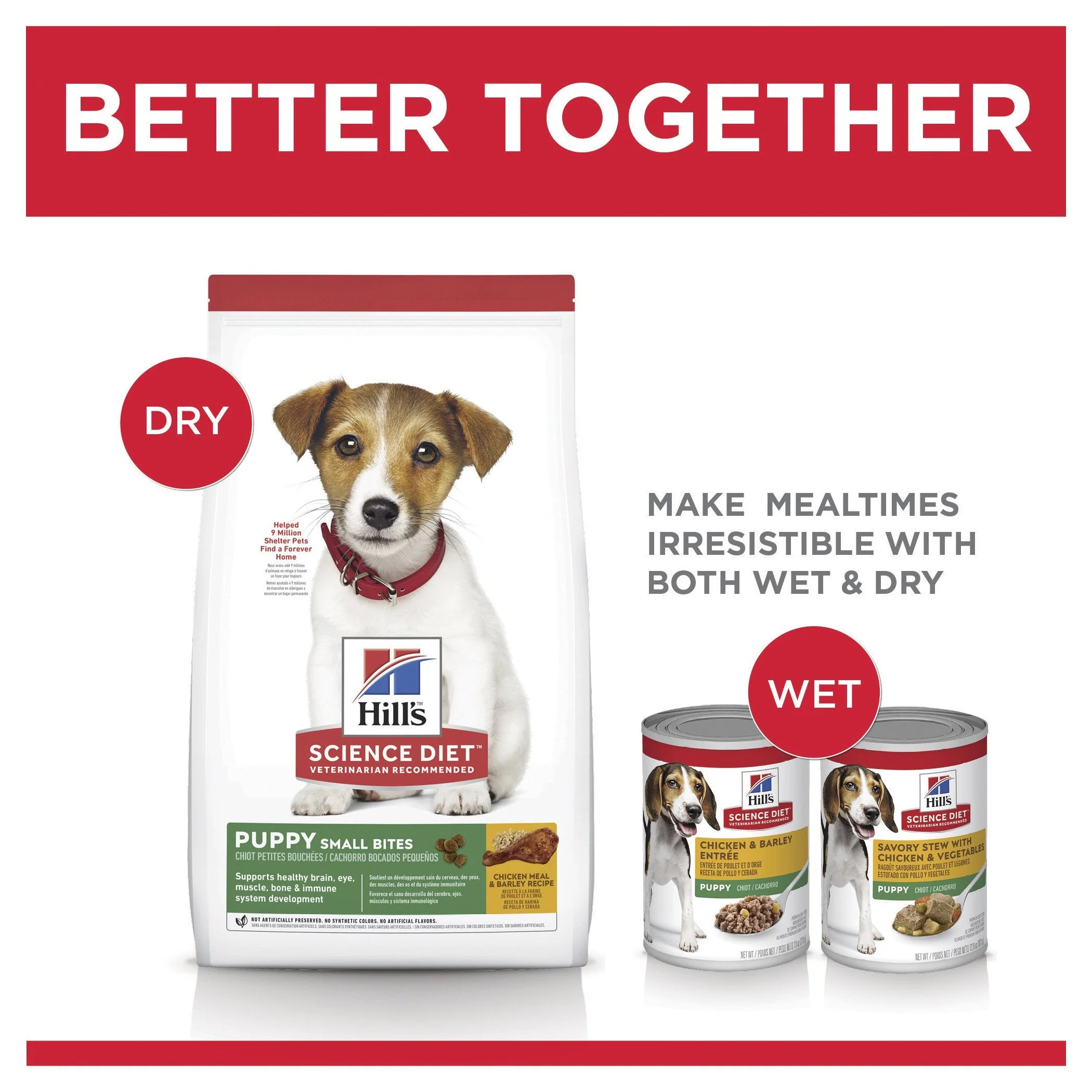 Hills Science Diet Puppy Small Bites Dry Dog Food 2kg - Image 6
