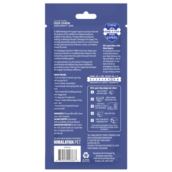 Himalayan Pet Supply Yaky Chew Bone Large Dog Treat - Image 3
