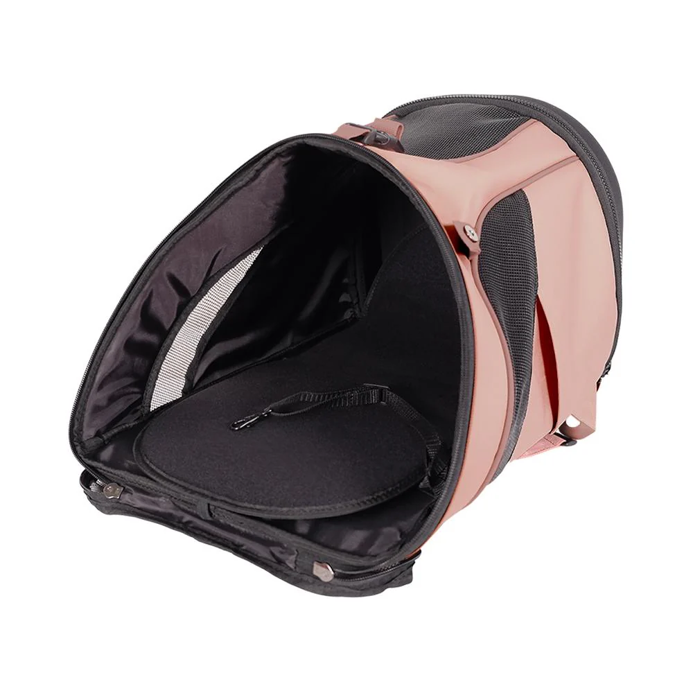Ibiyaya Ultralight Pro Coral Pink Backpack Pet Carrier - Image 8