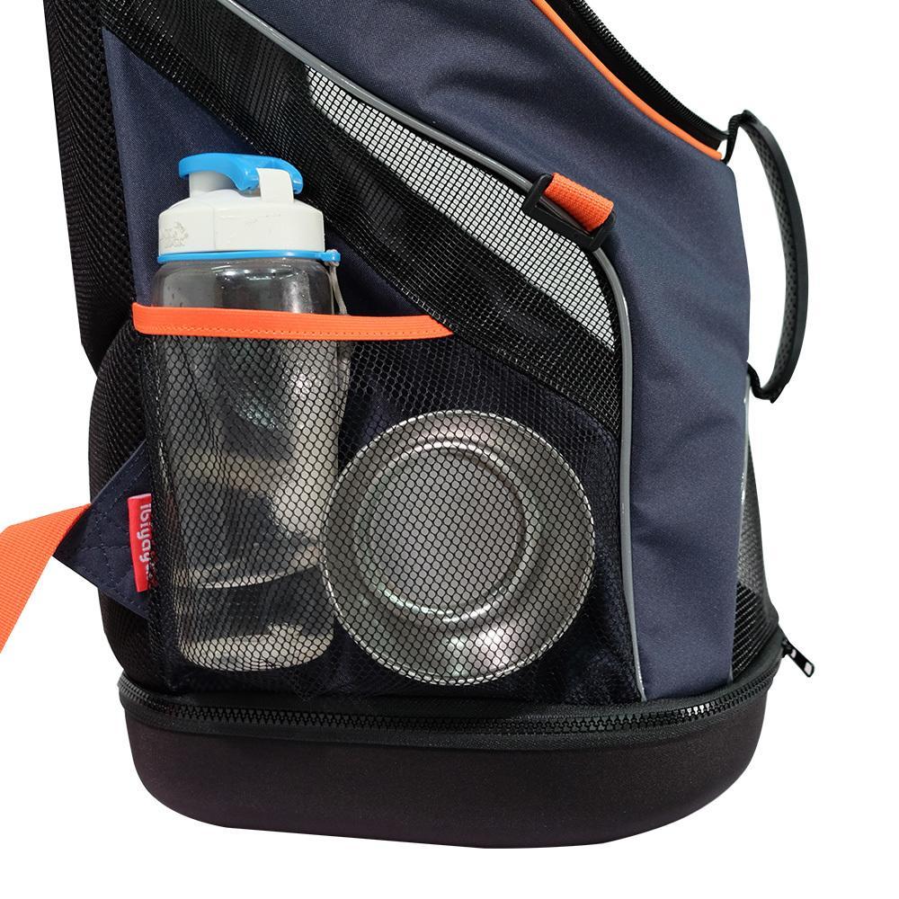Ibiyaya Ultralight Pro Navy Blue Backpack Pet Carrier - Image 8