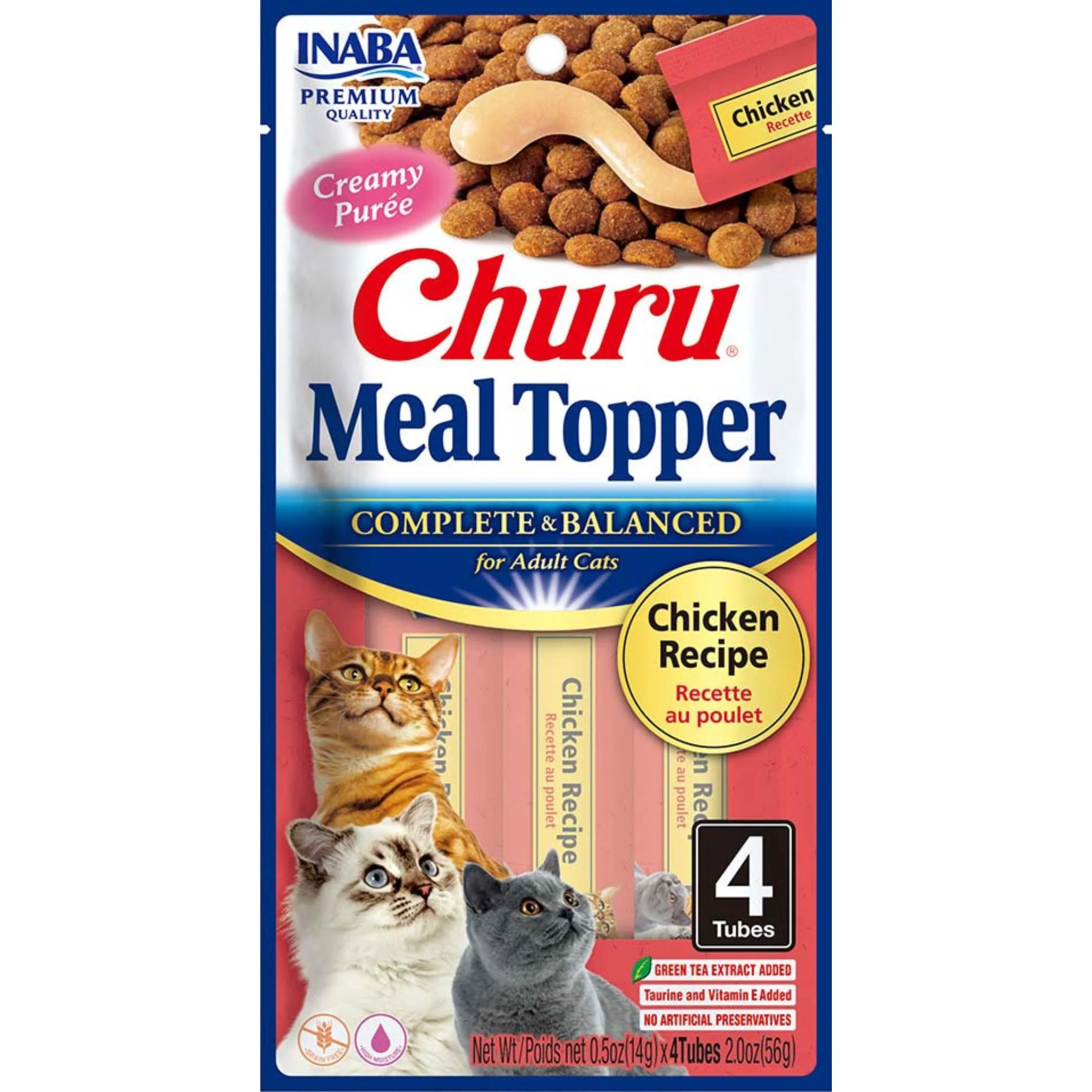 Inaba Churu Chicken Meal Topper for Cats 4 Pack x6 - Image 3