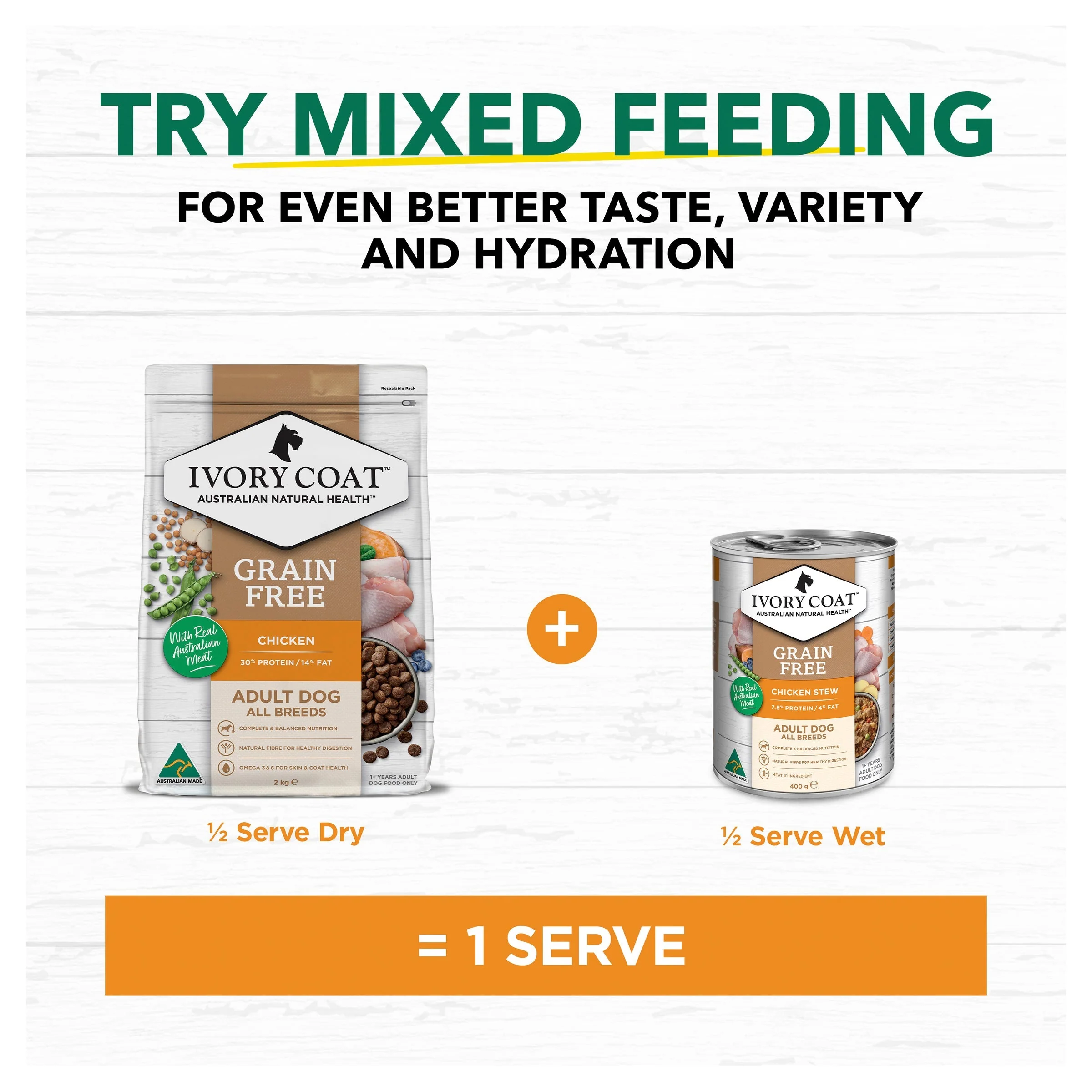 Ivory Coat Grain Free Chicken Adult Dog Dry Food 2kg - Image 5