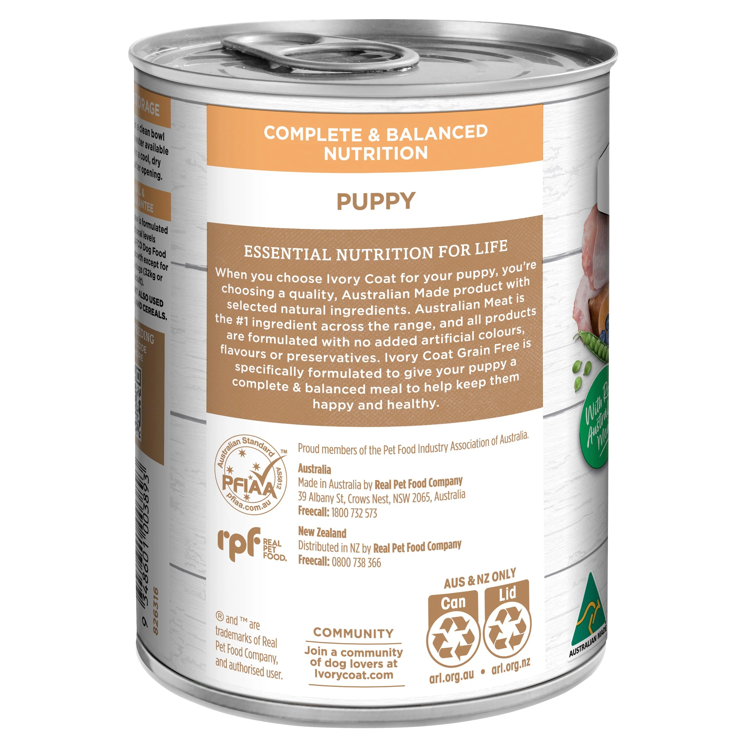 Ivory Coat Grain Free Chicken Stew Puppy Wet Food 400g x 12 - Image 2