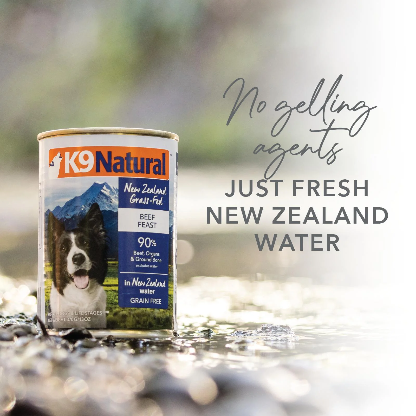 K9 Natural Beef Feast Wet Dog Food 370g x 12 - Image 10
