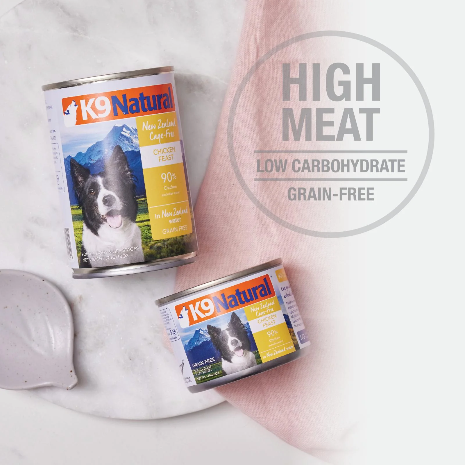 K9 Natural Hoki and Beef Feast Wet Dog Food 370g - Image 9