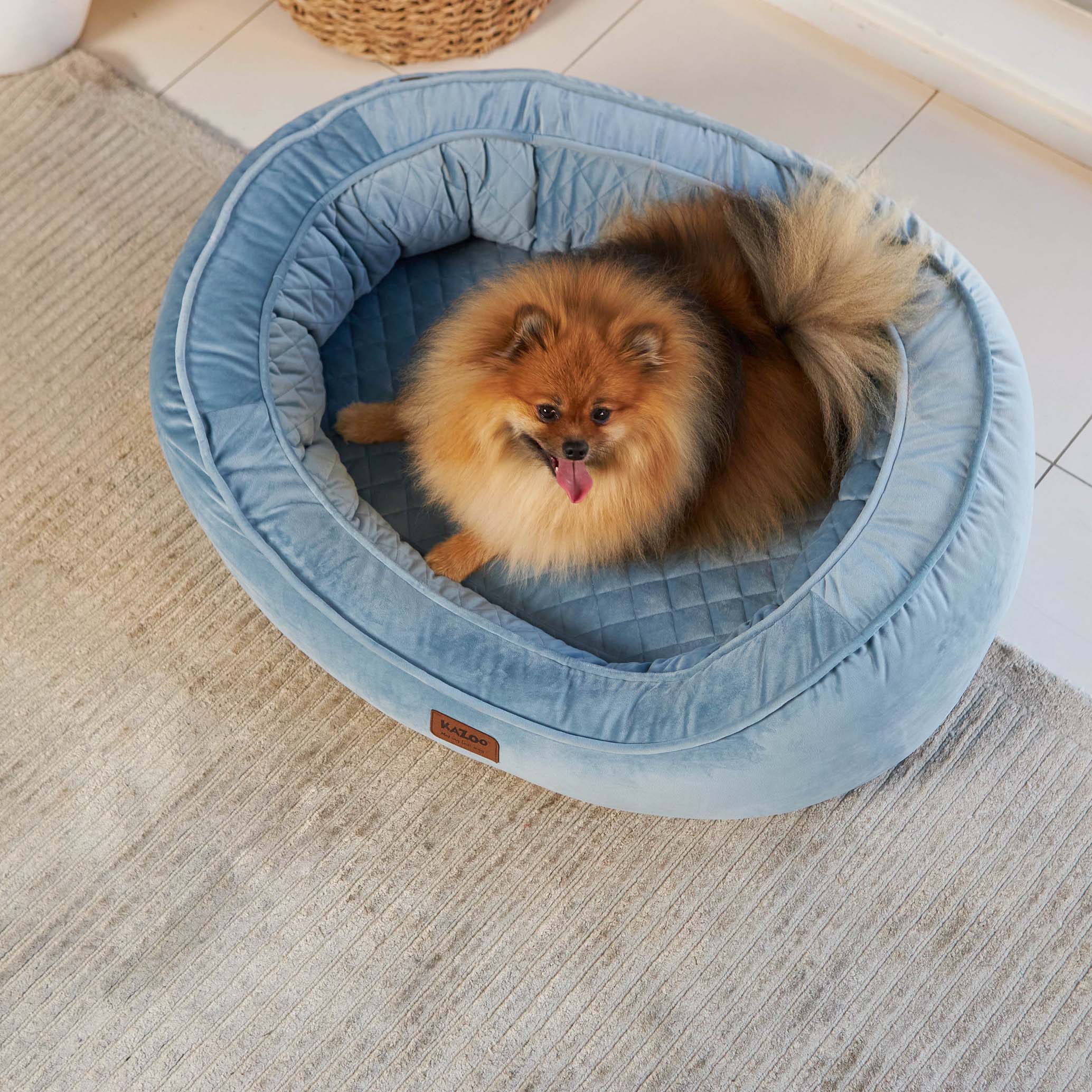 Kazoo Bilby Large Twilight Blue Dog Bed - Image 3