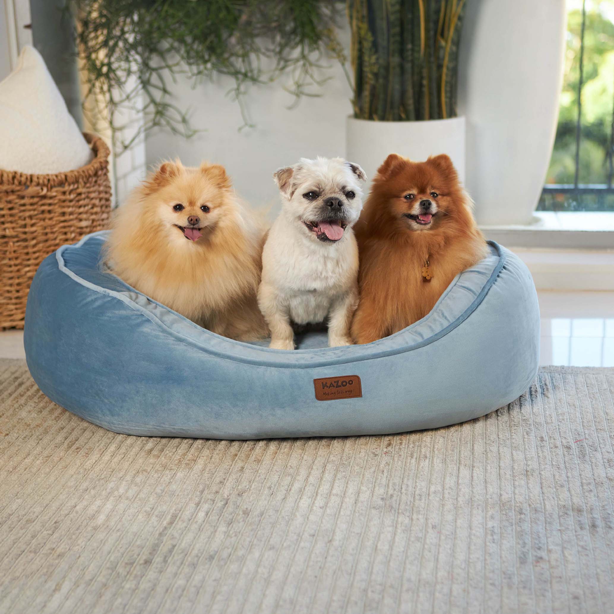 Kazoo Bilby Large Twilight Blue Dog Bed - Image 6
