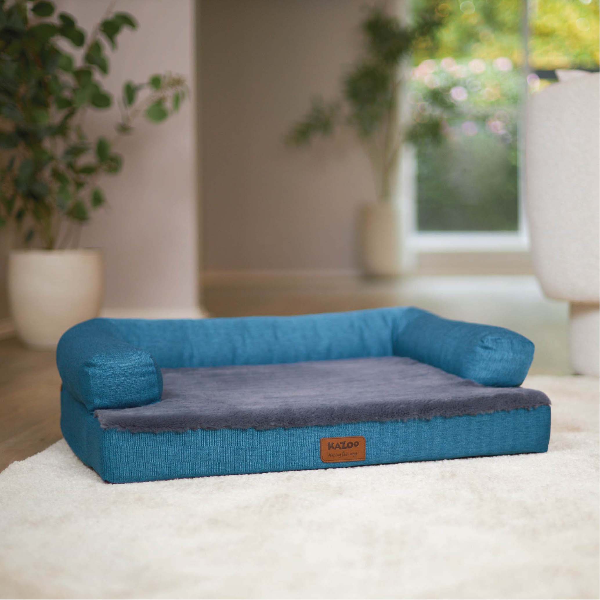 Kazoo Boudoir Large Teal Dog Bed - Image 7
