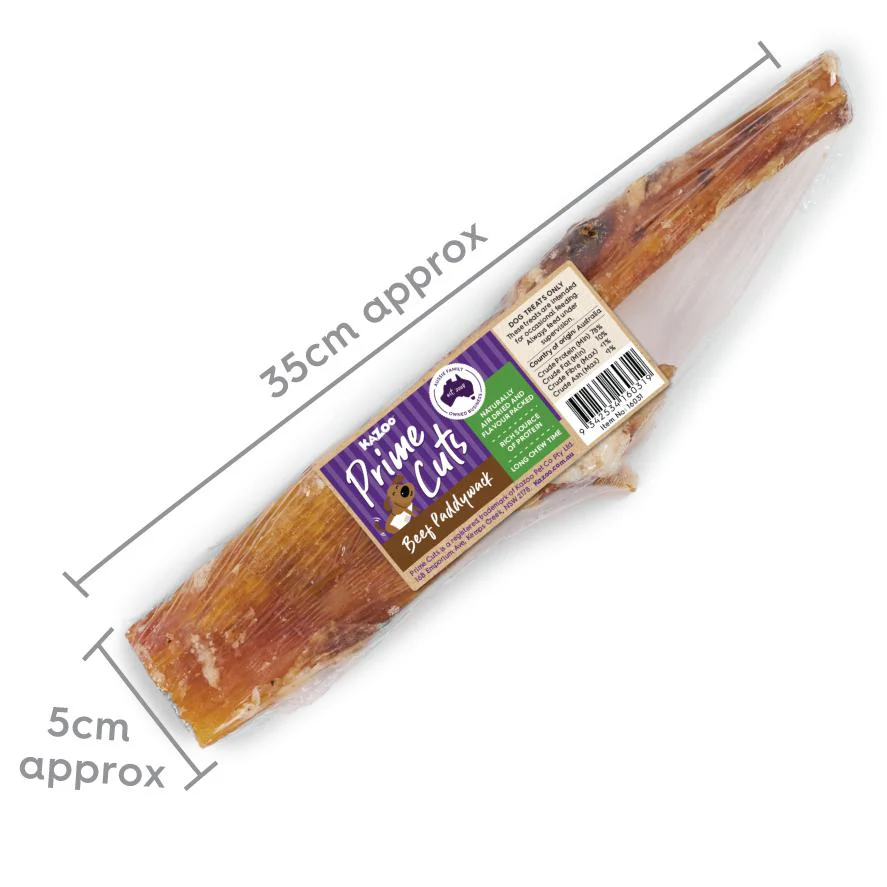 Kazoo Prime Cuts Beef Paddywack Dog Treat x20 - Image 5