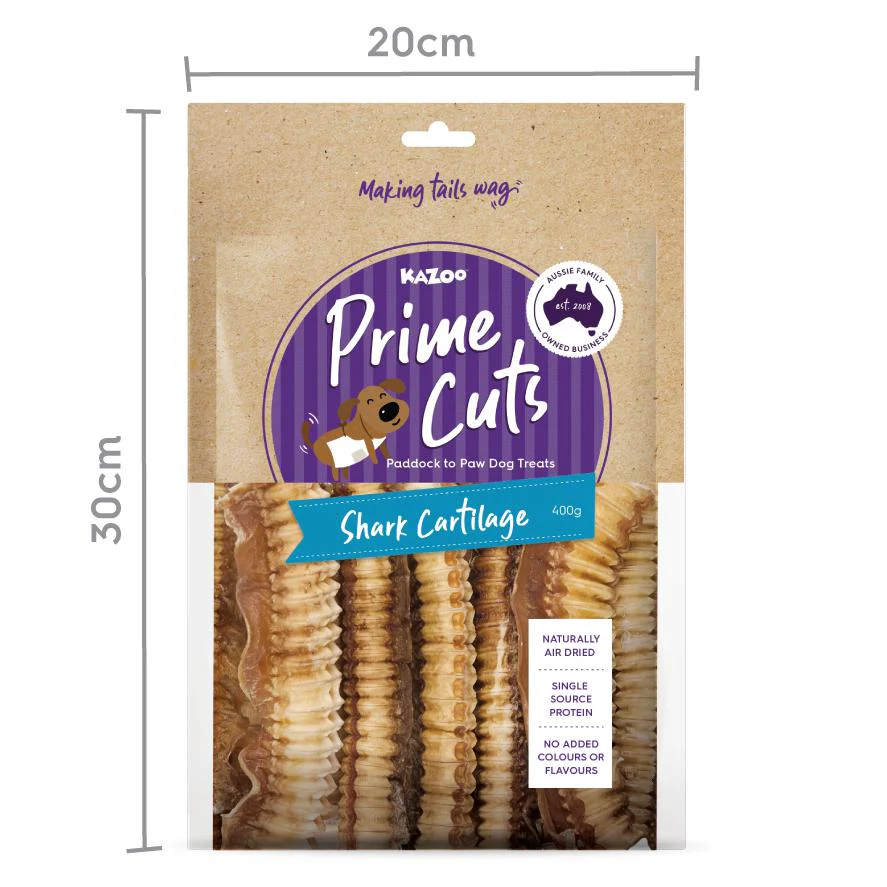 Kazoo Prime Cuts Shark Cartilage Dog Treats 400g - Image 3