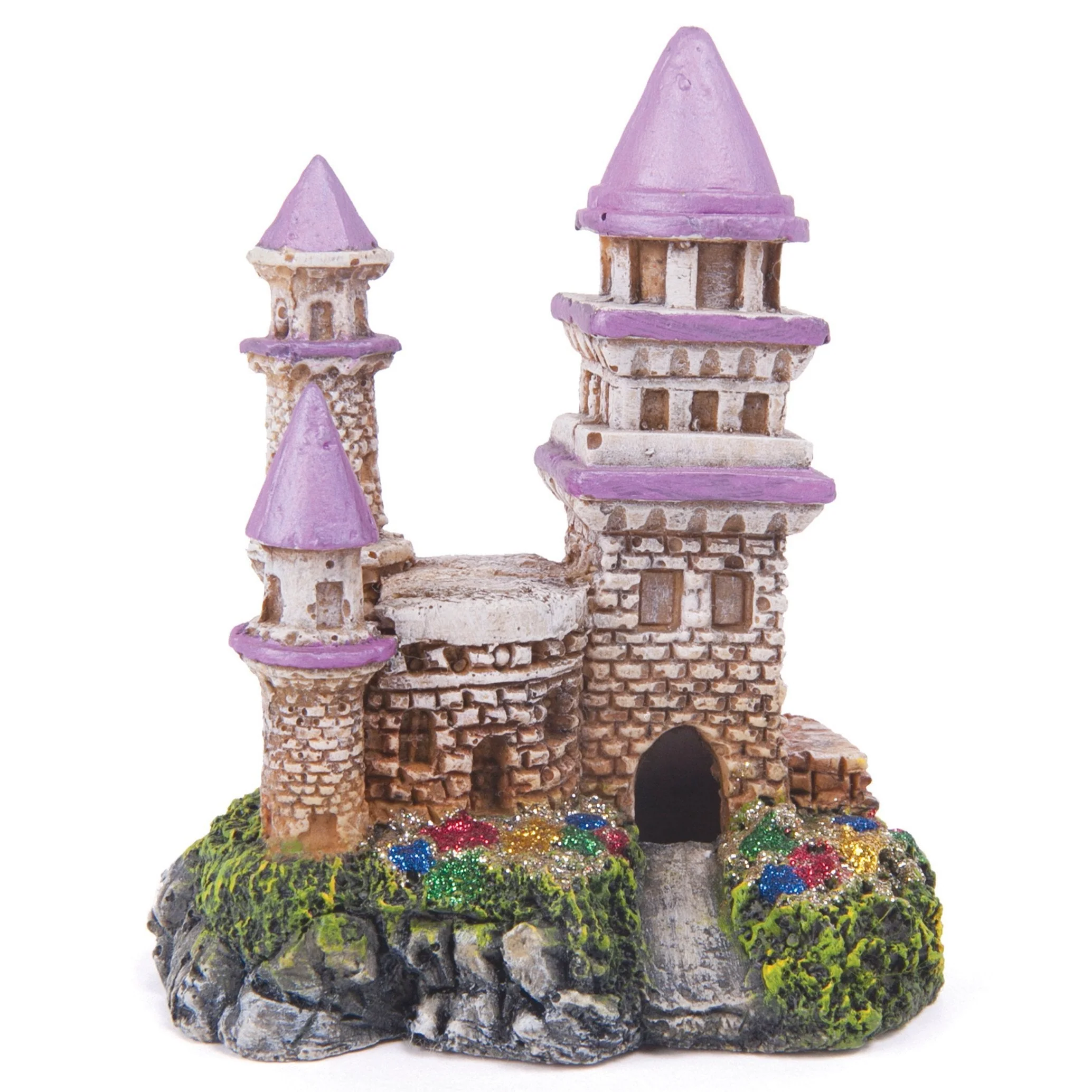 Kazoo Princess Castle with Treasure Fish Tank Ornament
