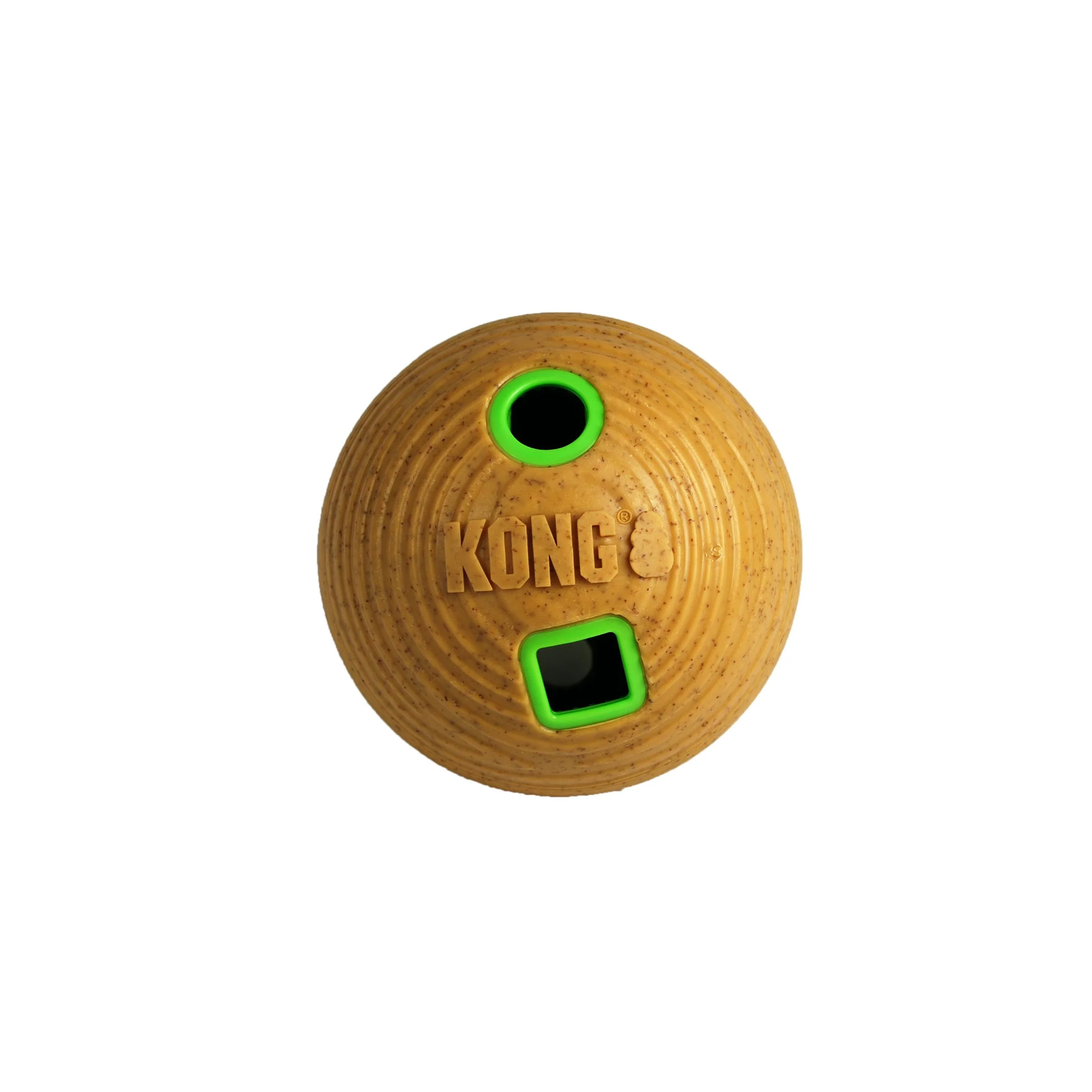 KONG Bamboo Feeder Ball Medium Dog Toy - Image 2