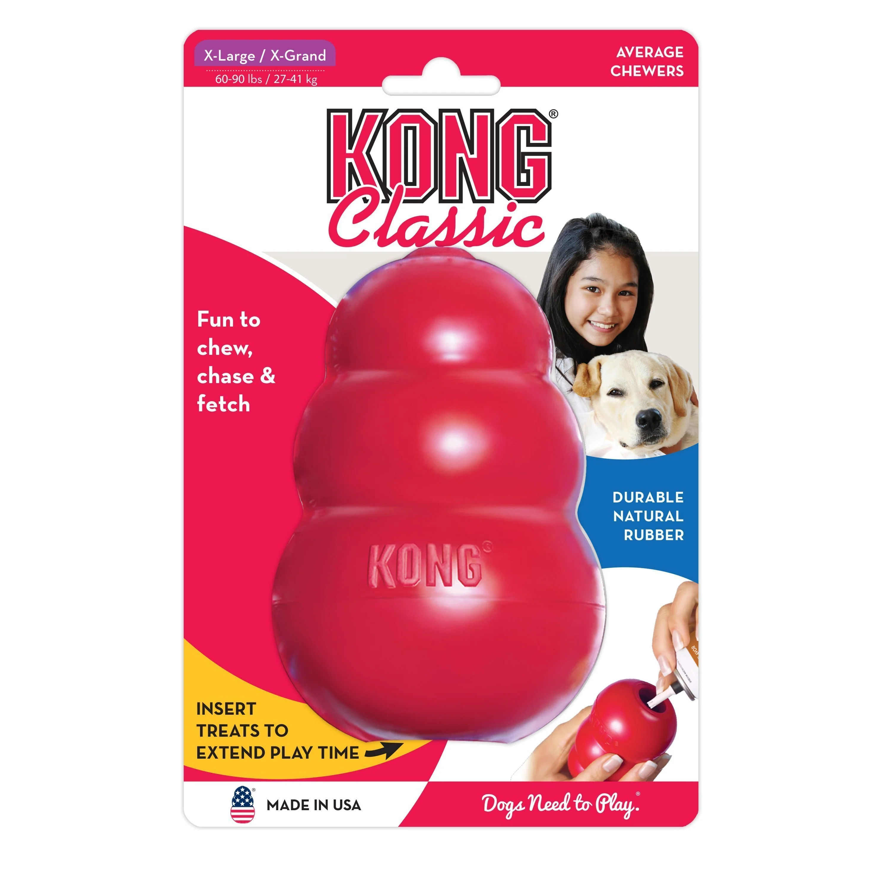KONG Classic Extra Large Dog Toy - Image 2