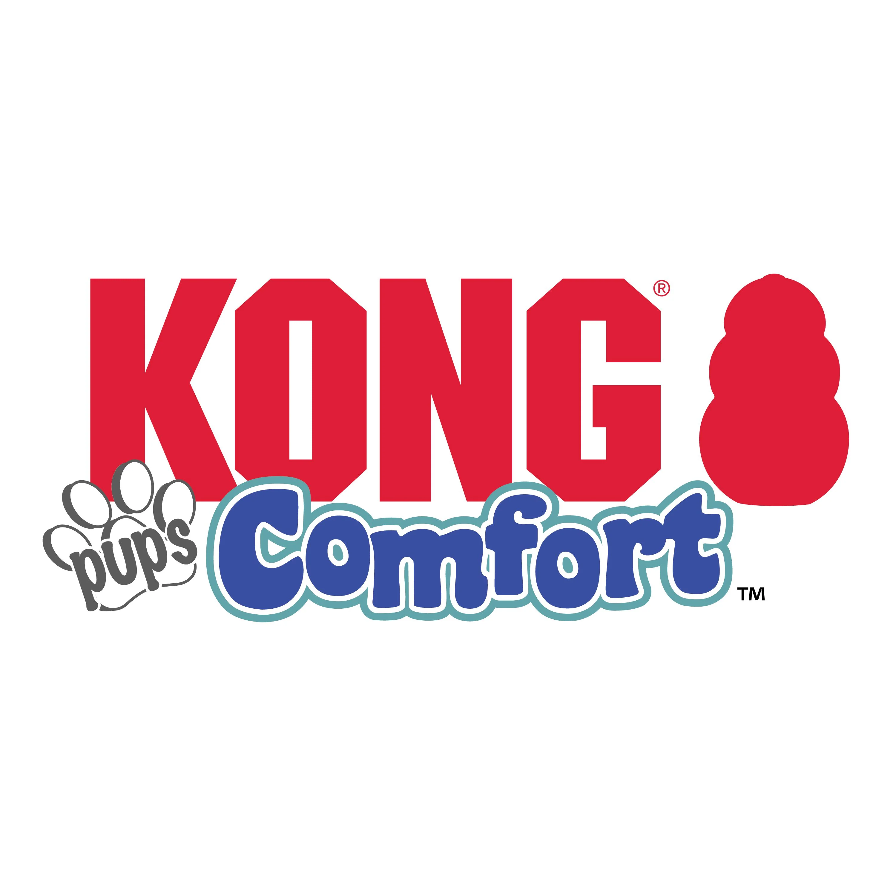 KONG Comfort Pups Peanut Small Soft Dog Toy - Image 6