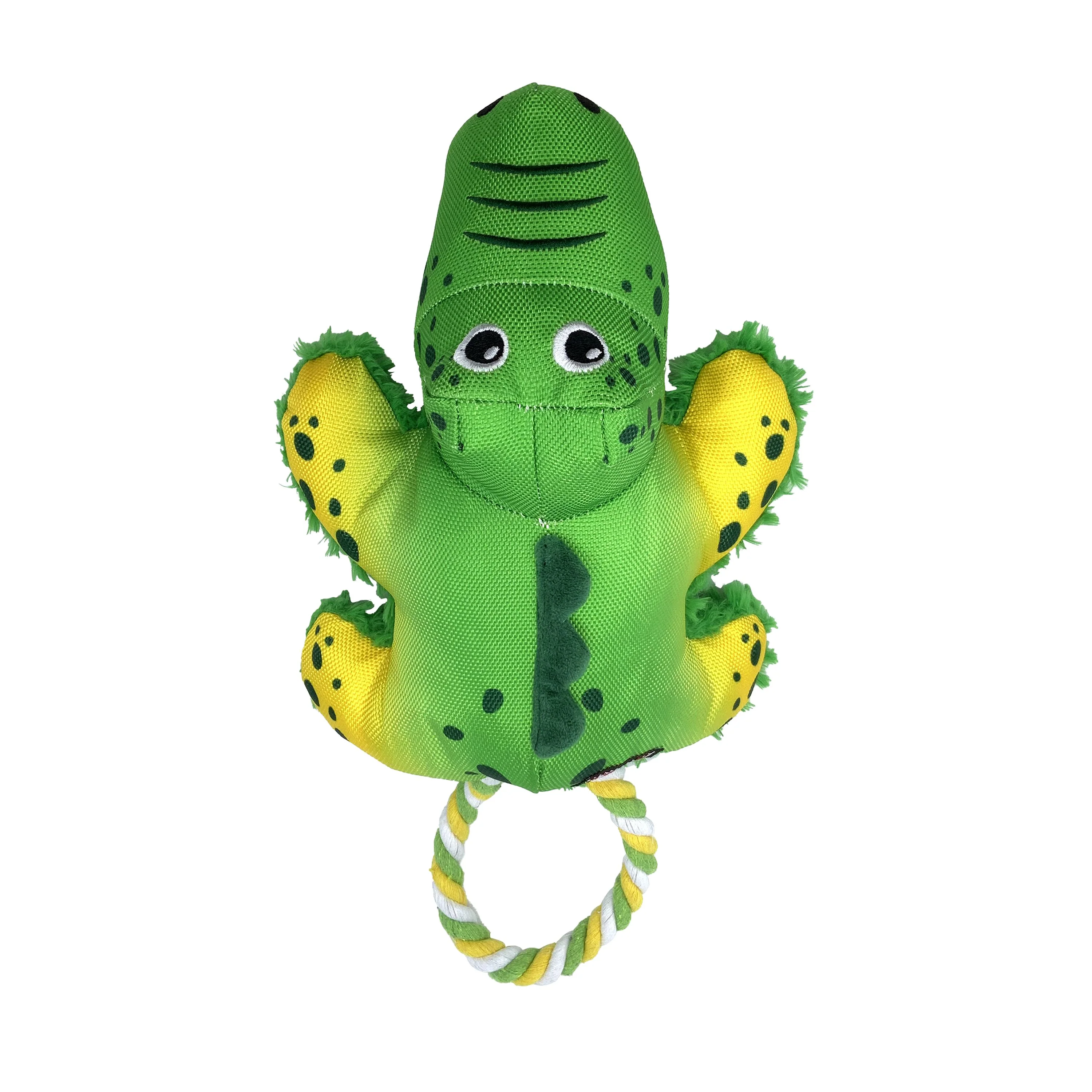 KONG Cozie Tuggz Alligator Small to Medium Dog Toy - Image 5