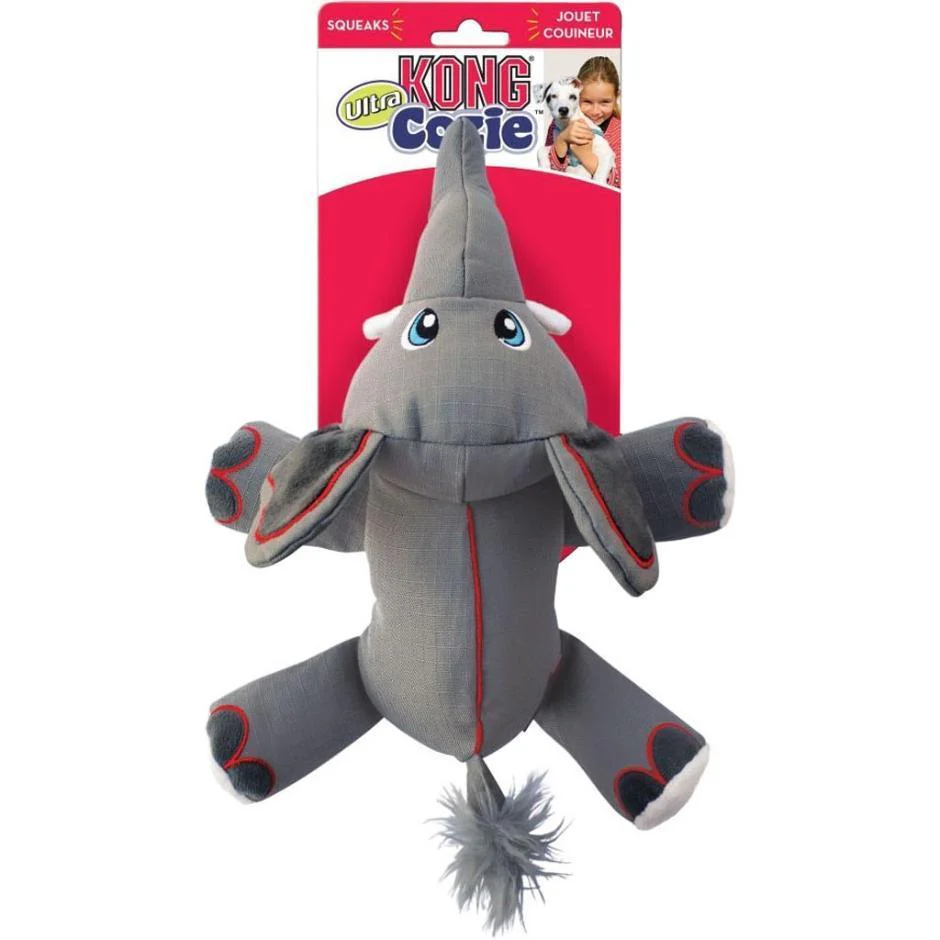 KONG Cozie Ultra Ella Elephant Large Dog Toy - Image 2