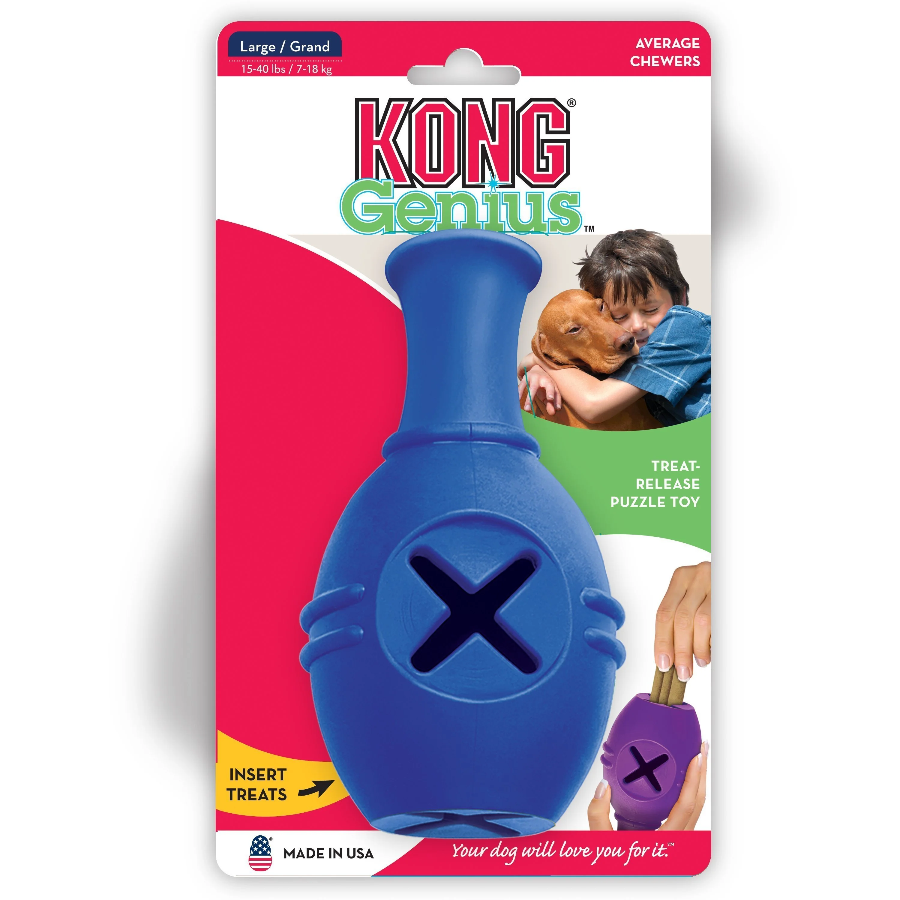 KONG Genius Leo Large Dog Toy - Image 2