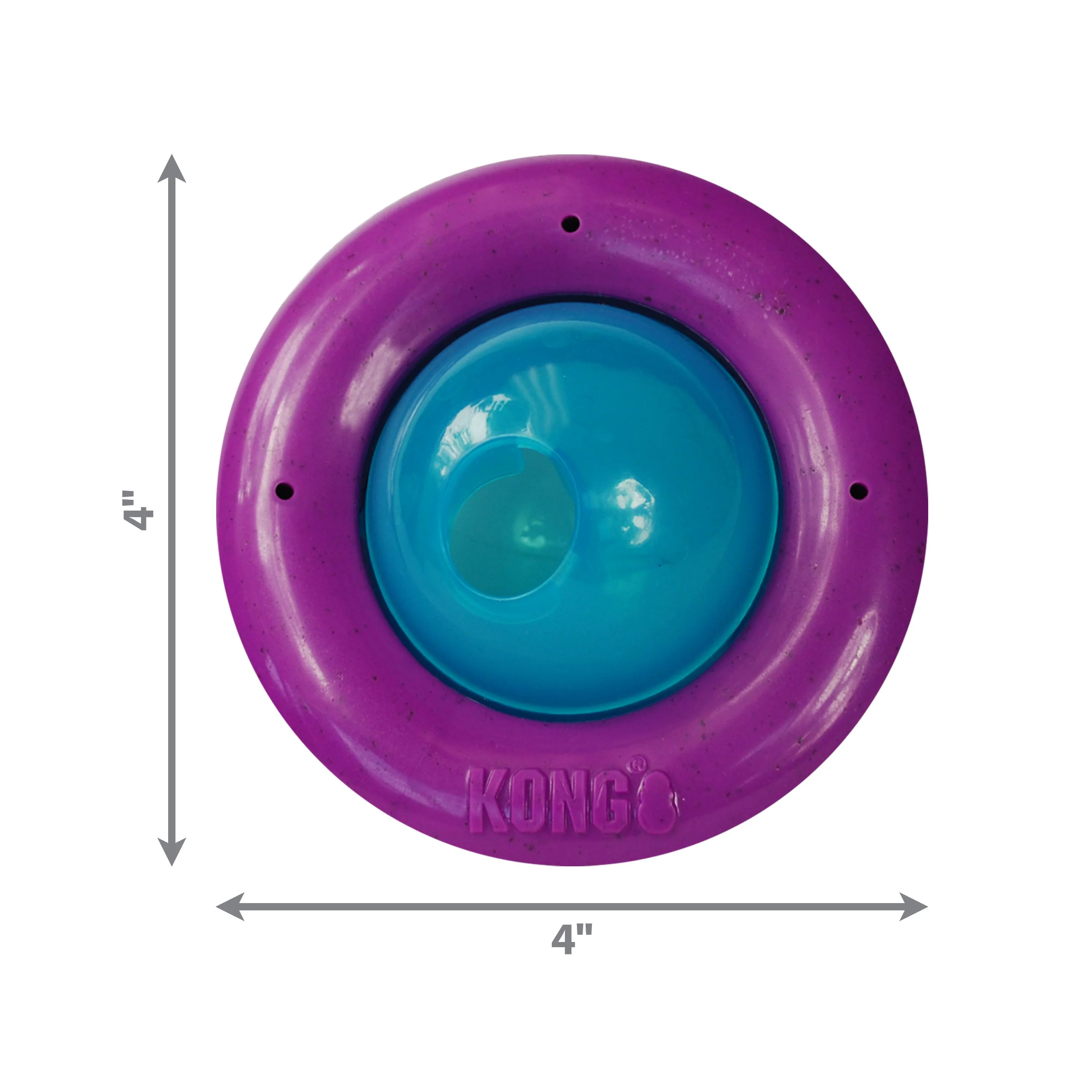 KONG Infused Gyro Interactive Treat Dispensing Cat Toy - Image 4