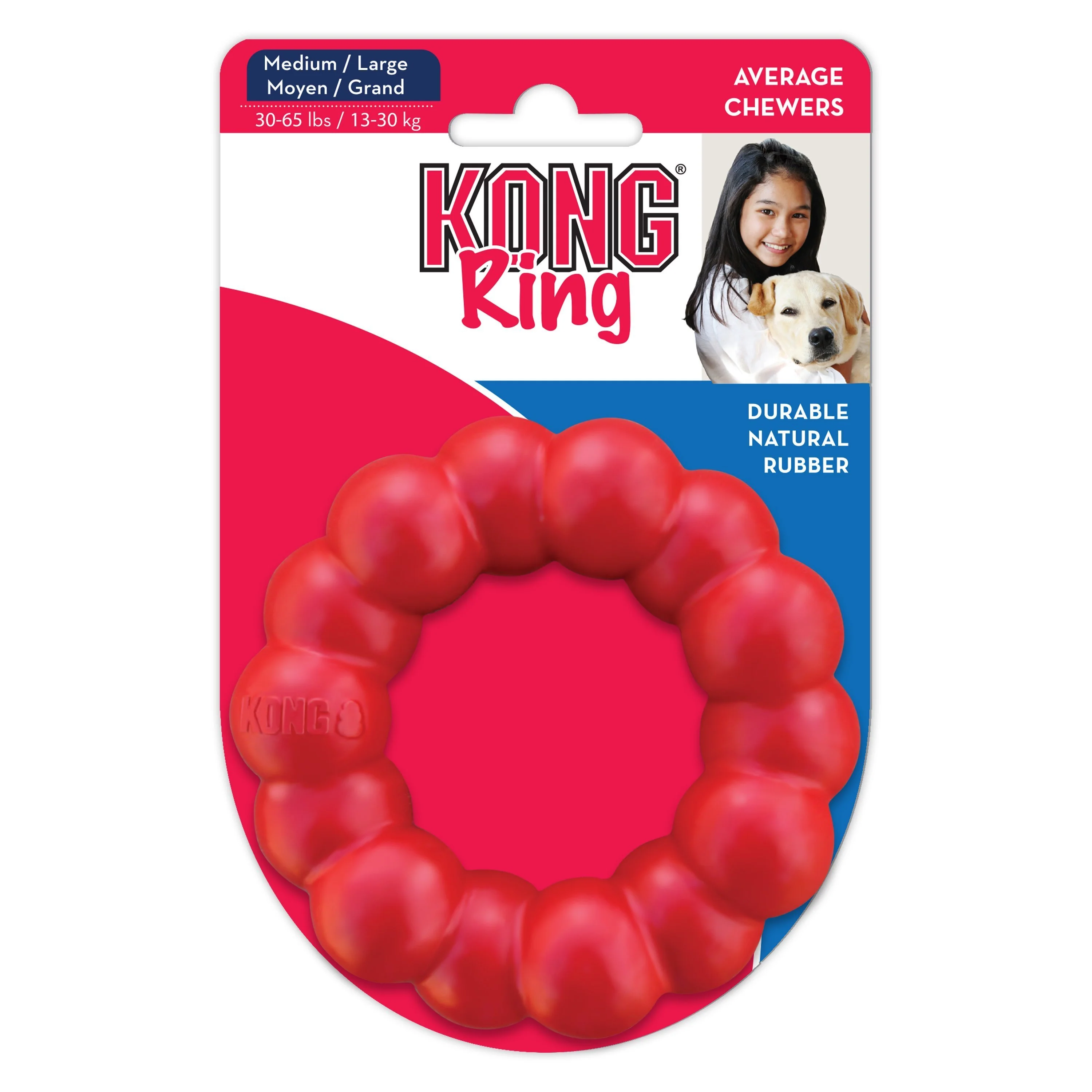KONG Ring Medium/Large Dog Toy - Image 2