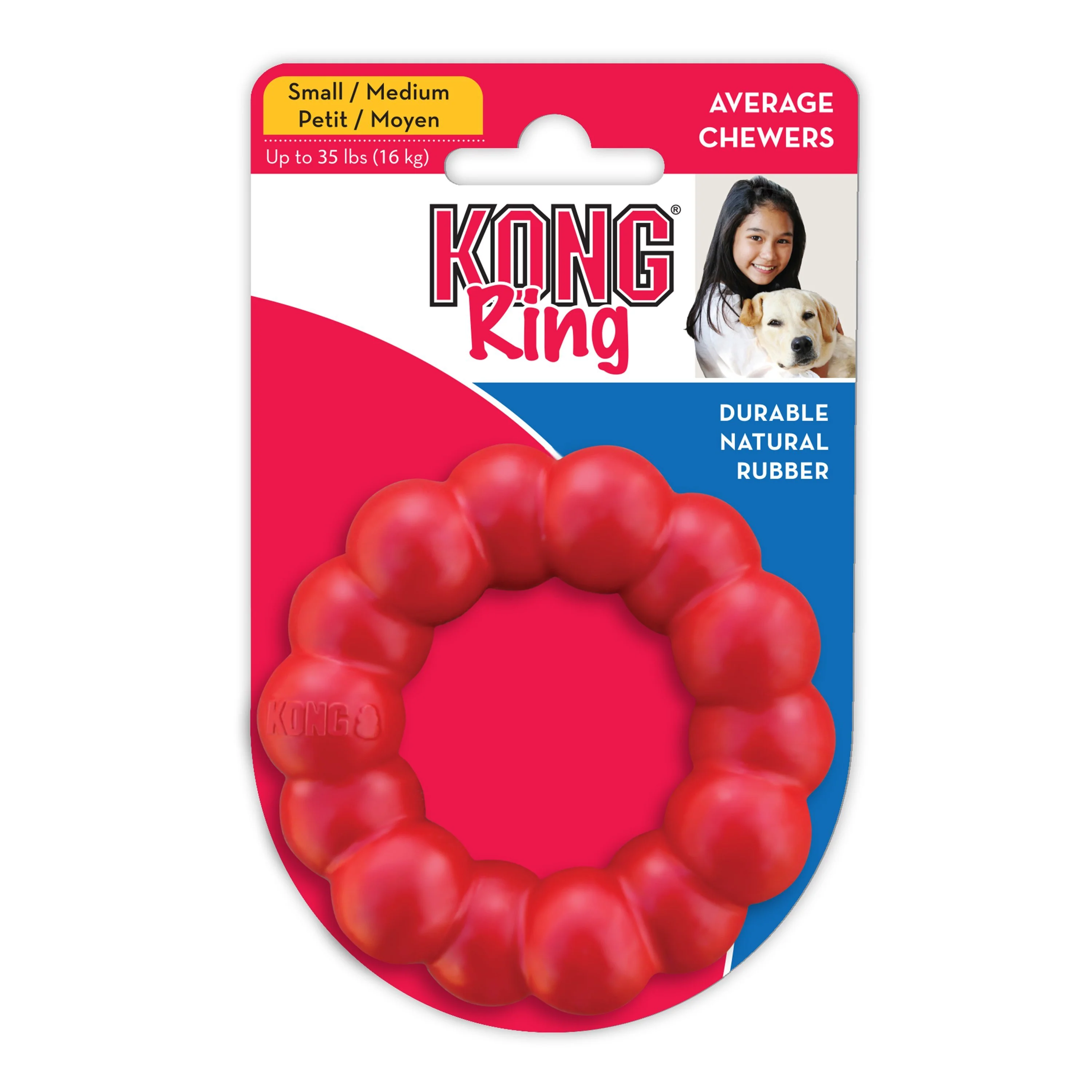 KONG Ring Small/Medium Dog Toy - Image 2