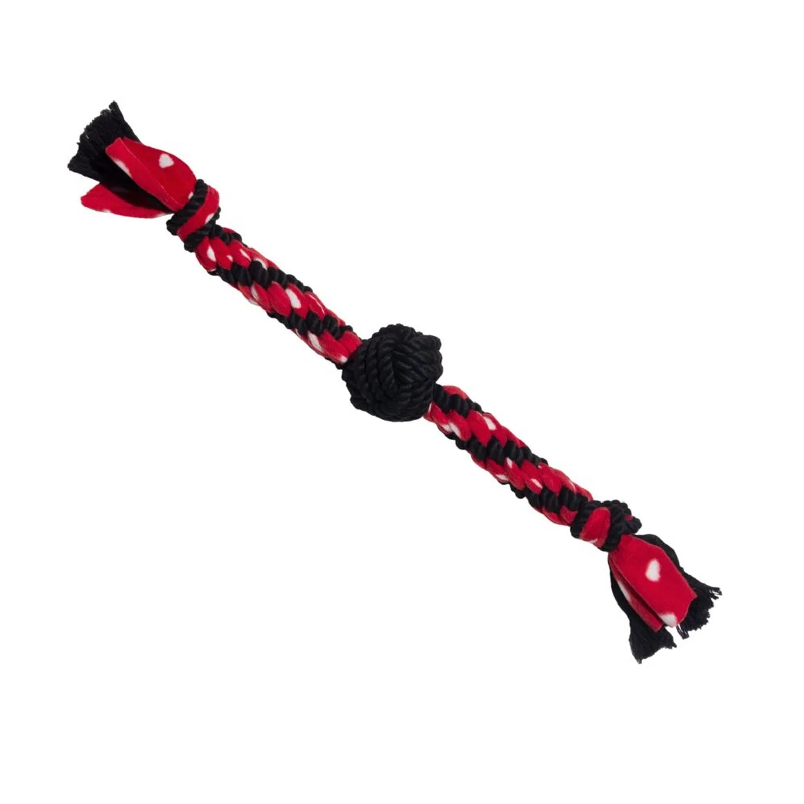 KONG Signature Rope Dual Knot With Ball Dog Toy - Image 2