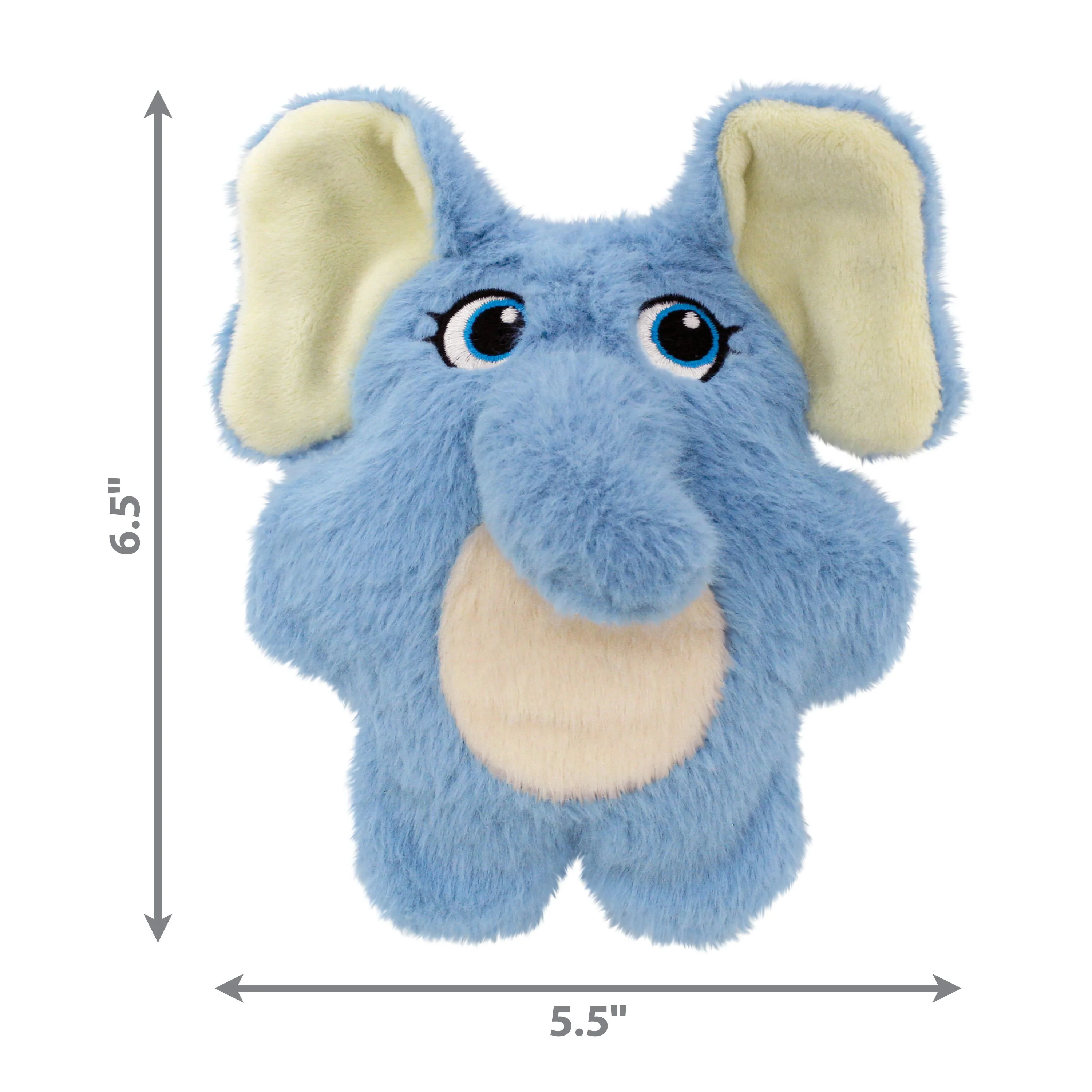 KONG Snuzzles Kiddos Elephant Small Dog Toy - Image 3